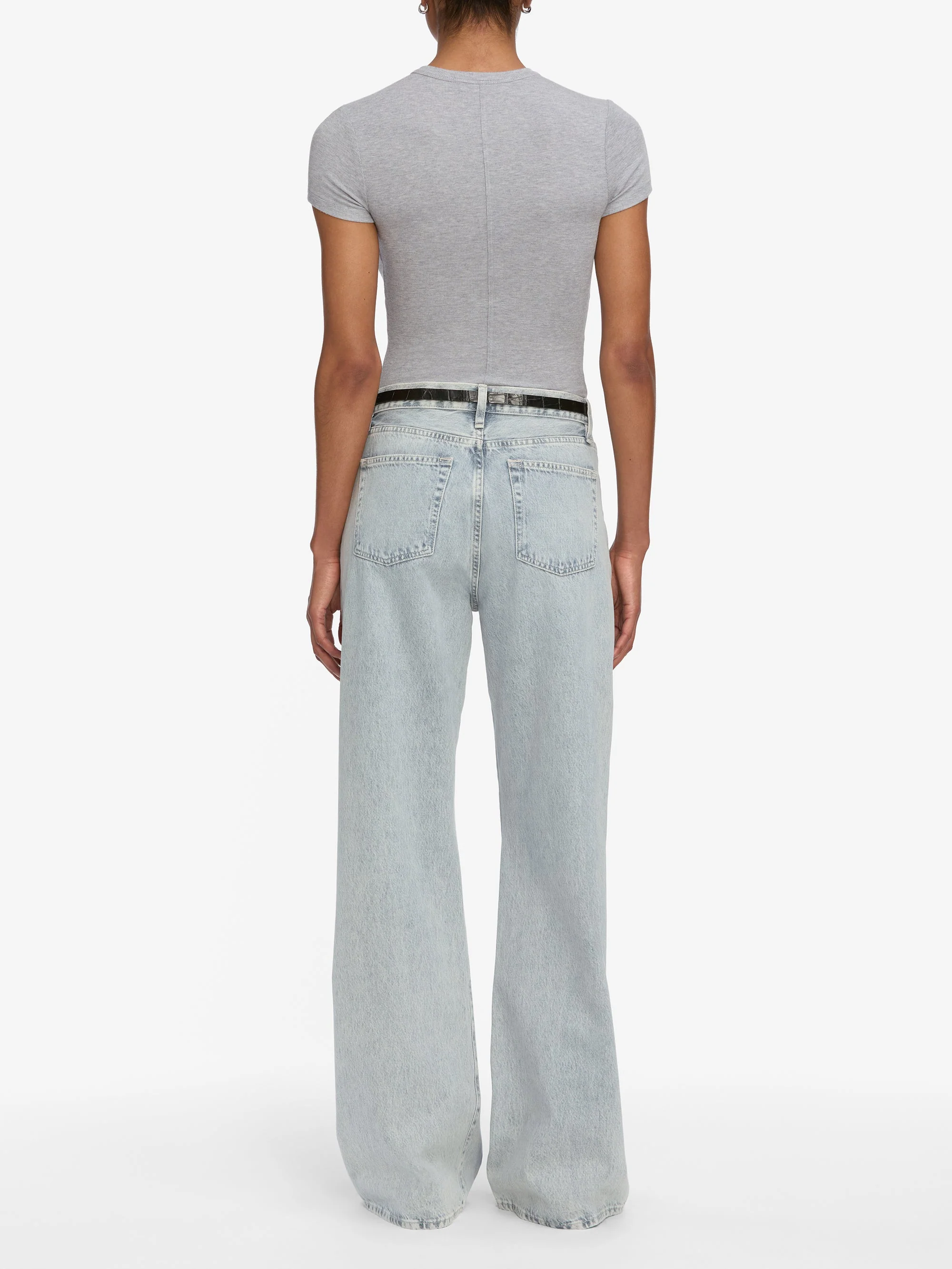 FRAME - The Rib Baby Tee - Image 6