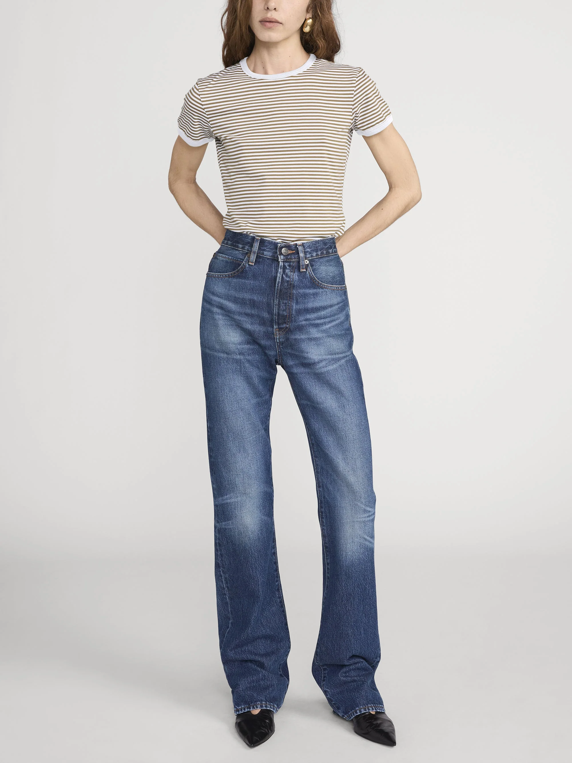FRAME - The Ringer Baby Tee - Image 2