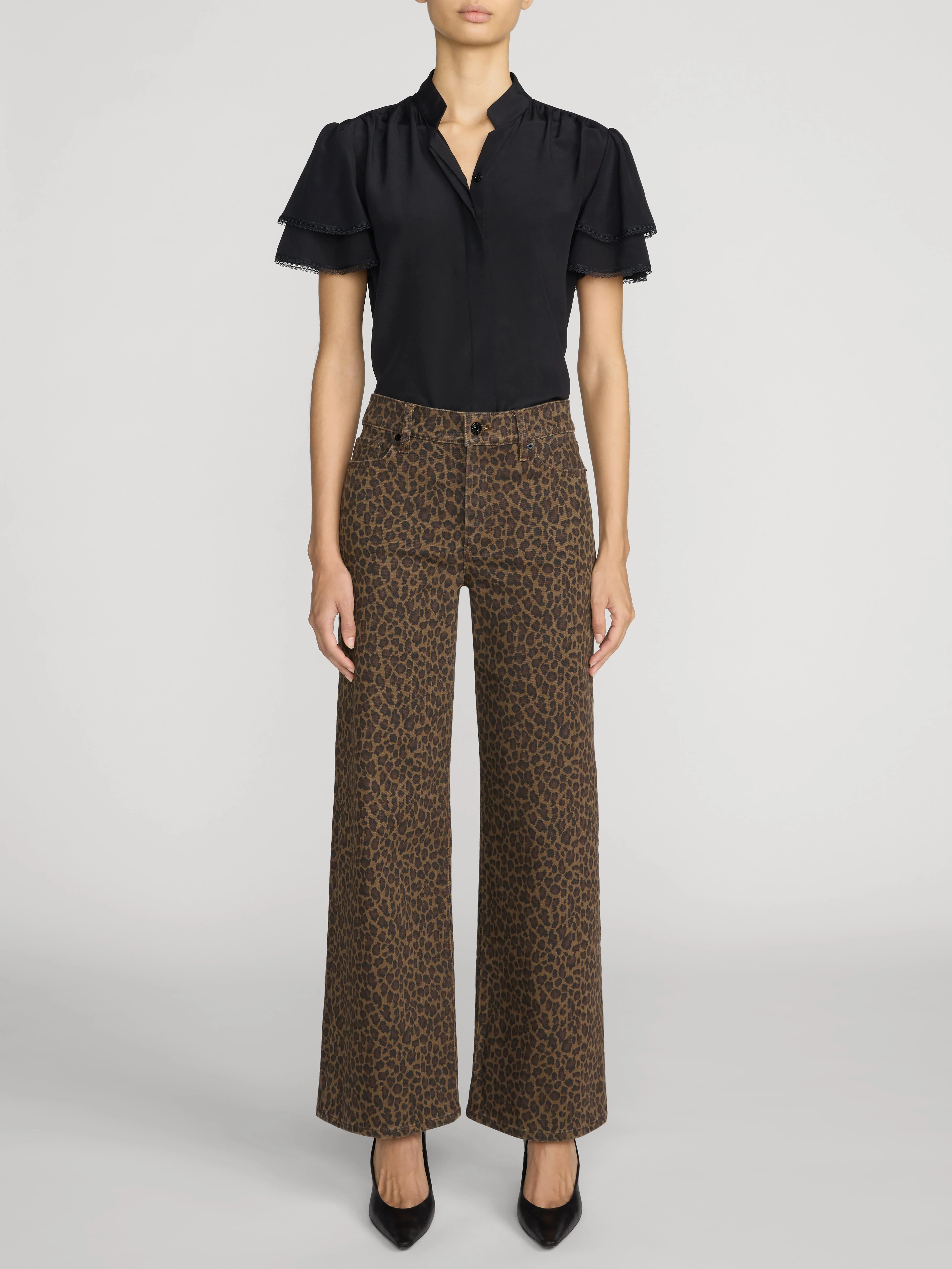 FRAME - The Silk Arcadia Top - Image 2