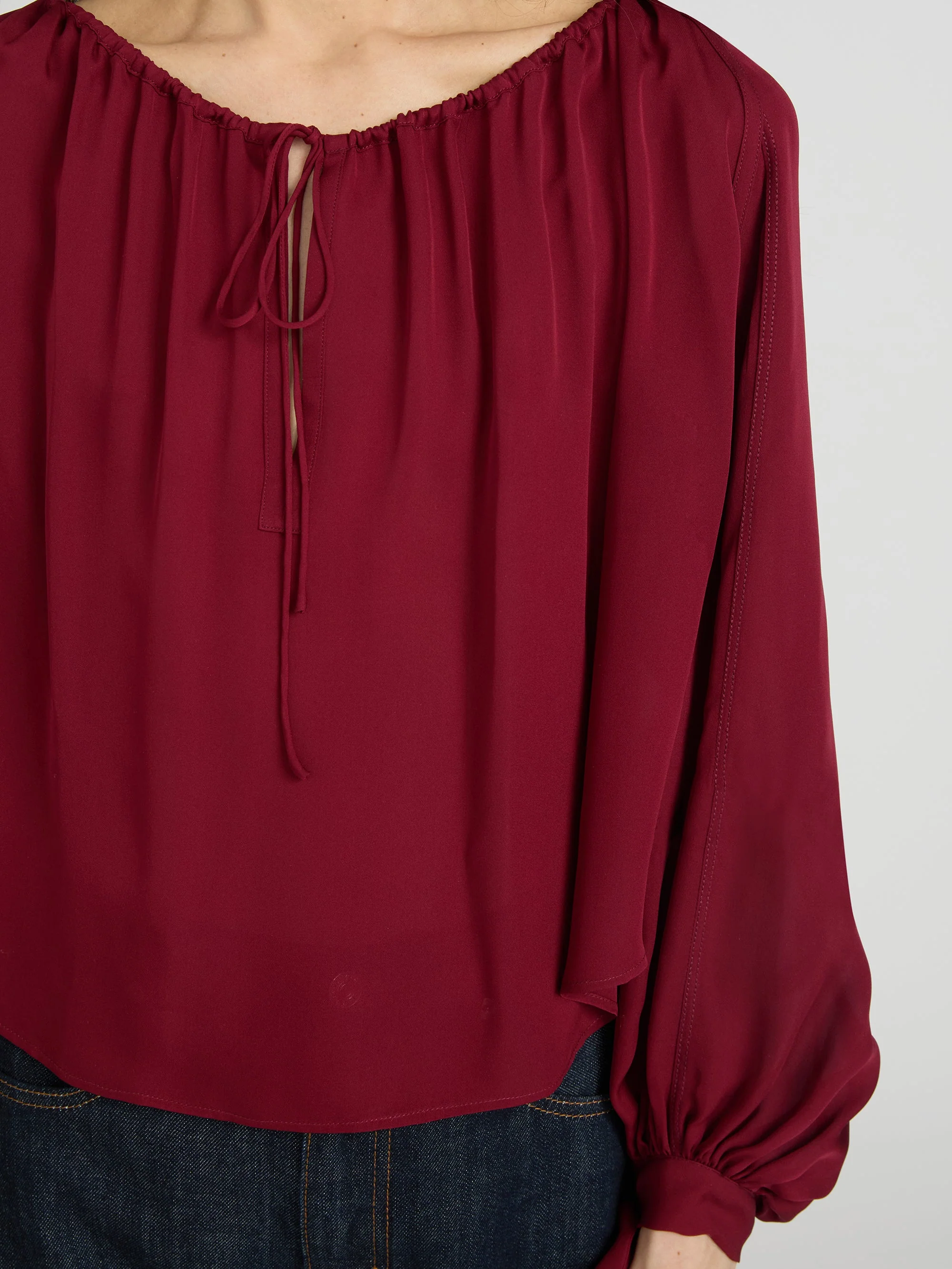 FRAME - The Silk Serenade Blouse - Image 5