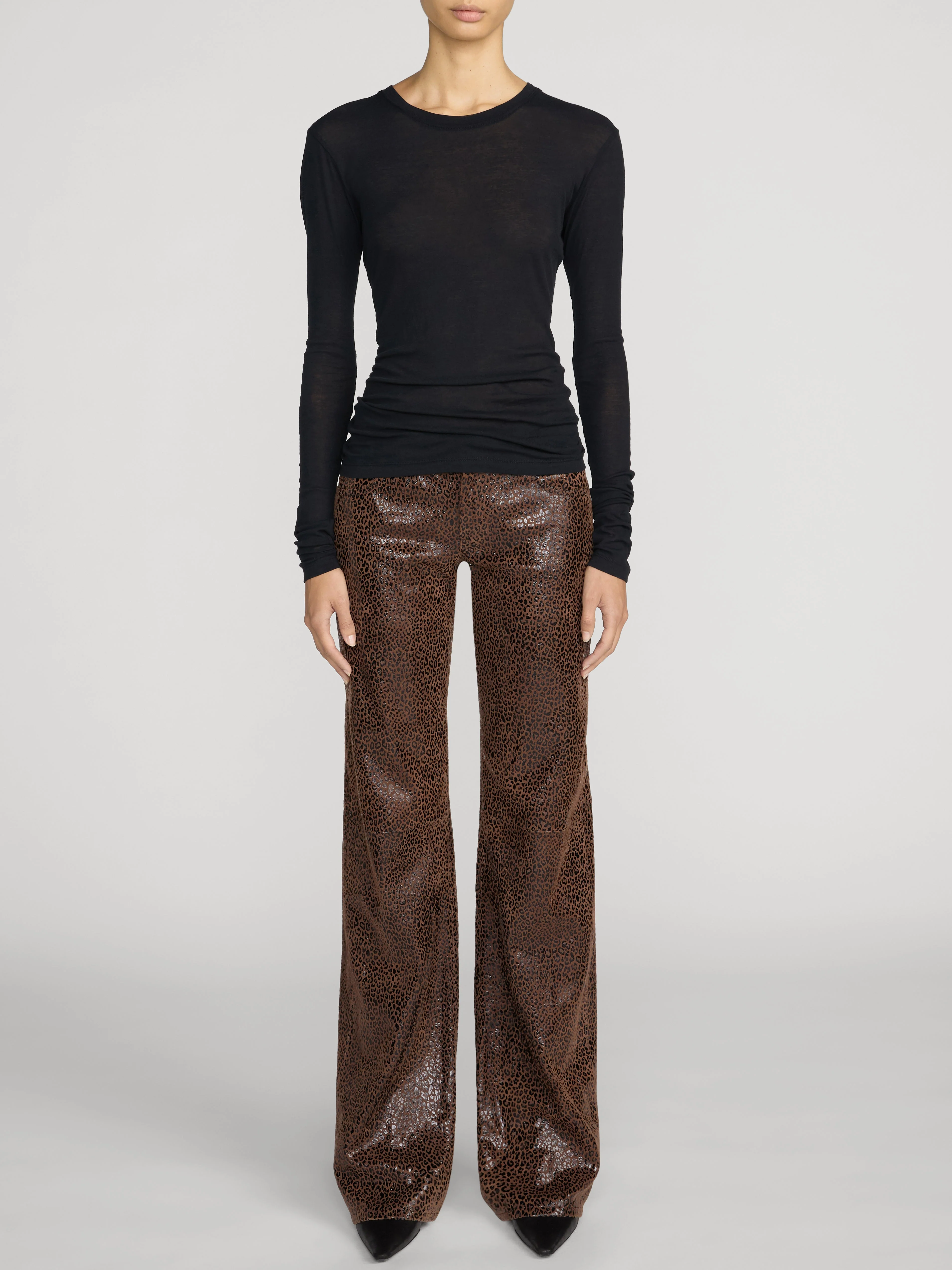 FRAME - The Slinky Rib Tunic - Image 2