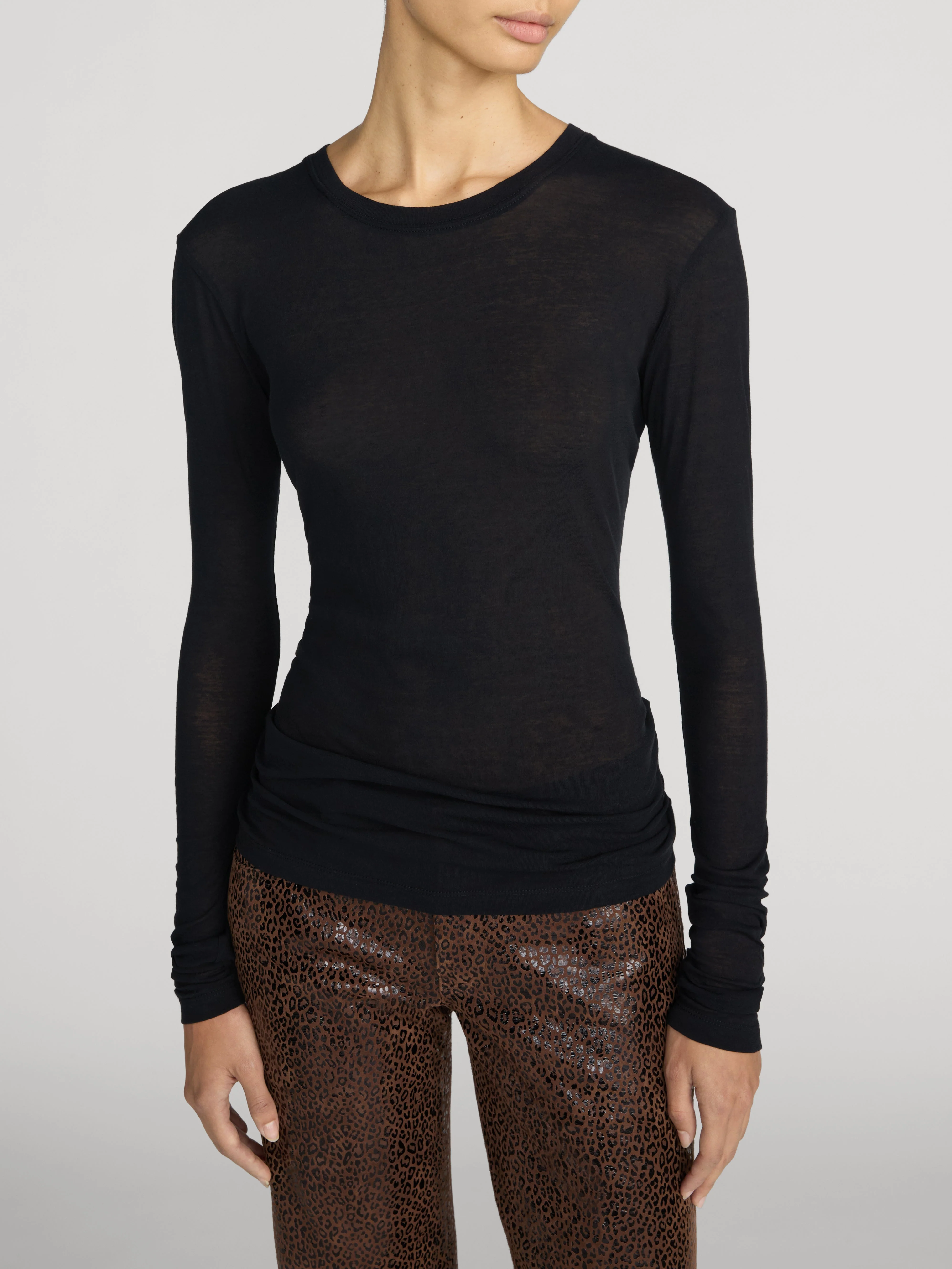 FRAME - The Slinky Rib Tunic - Image 3