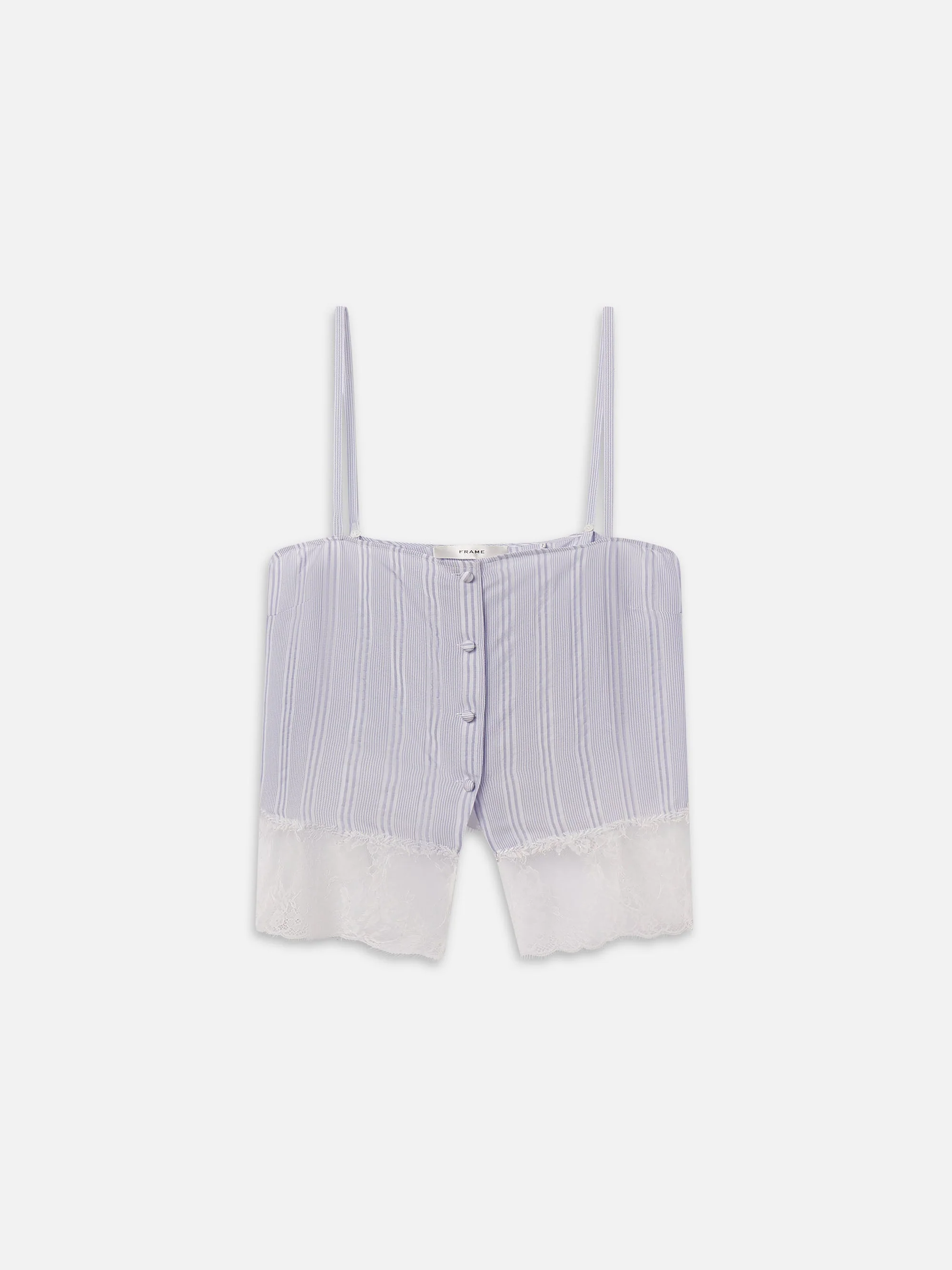 FRAME - The Stripe Lace Cami