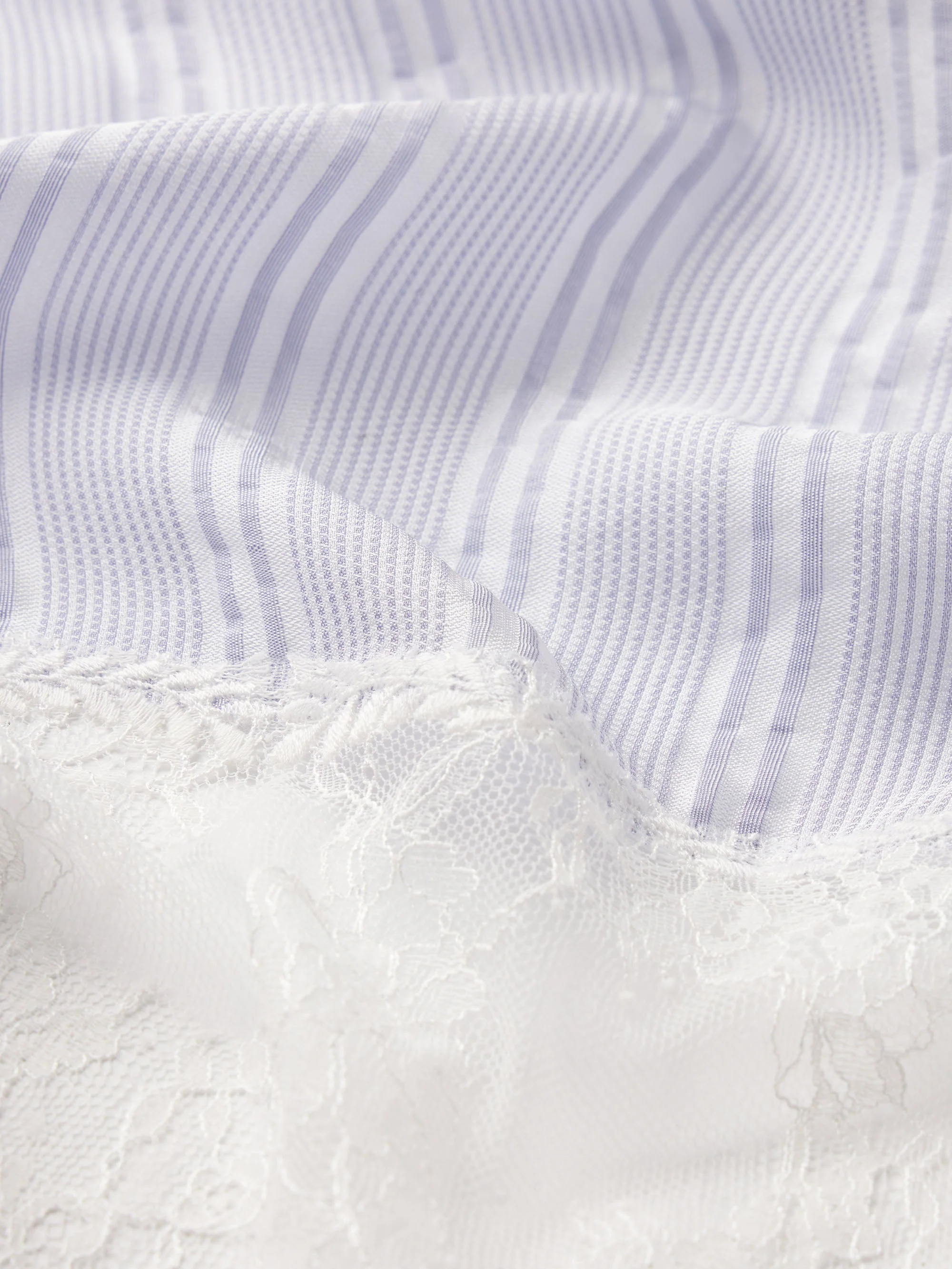 FRAME - The Stripe Lace Cami - Image 7