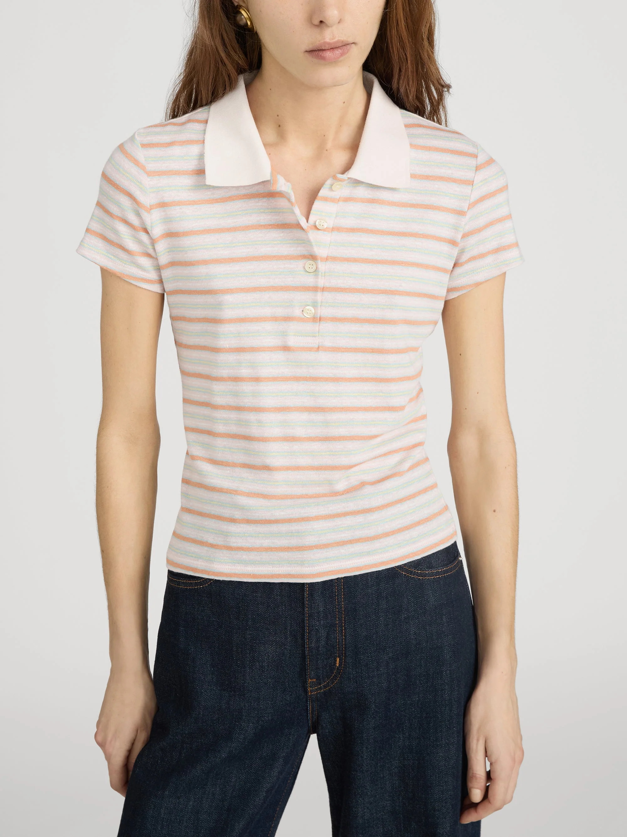FRAME - The Stripe Polo - Image 3