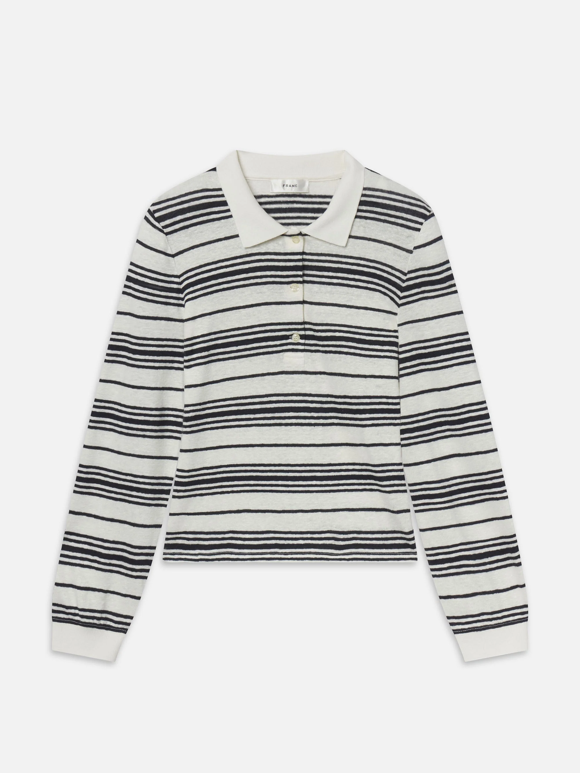 FRAME - The Striped Polo