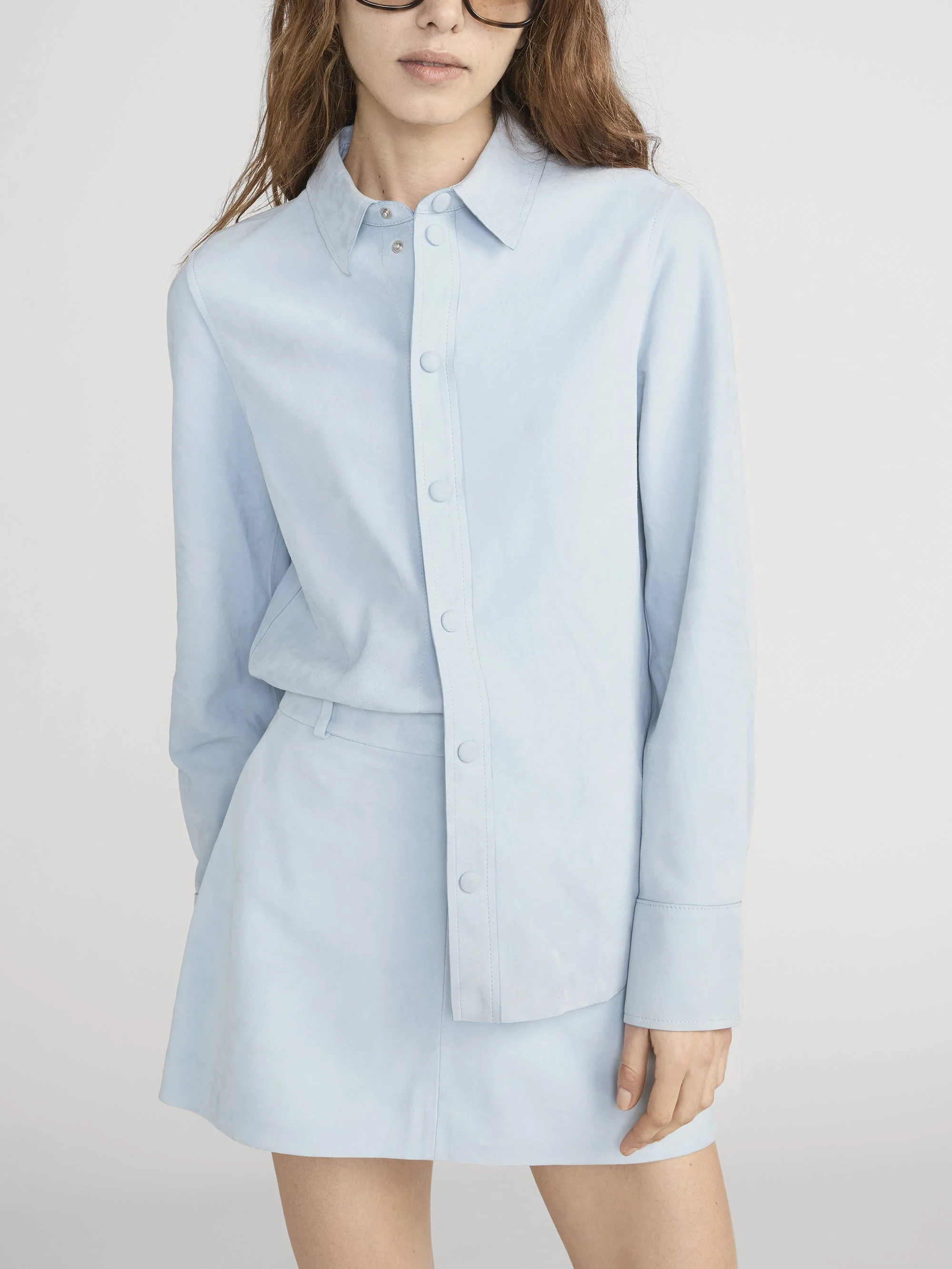 FRAME - The Suede Slim Shirt - Image 3