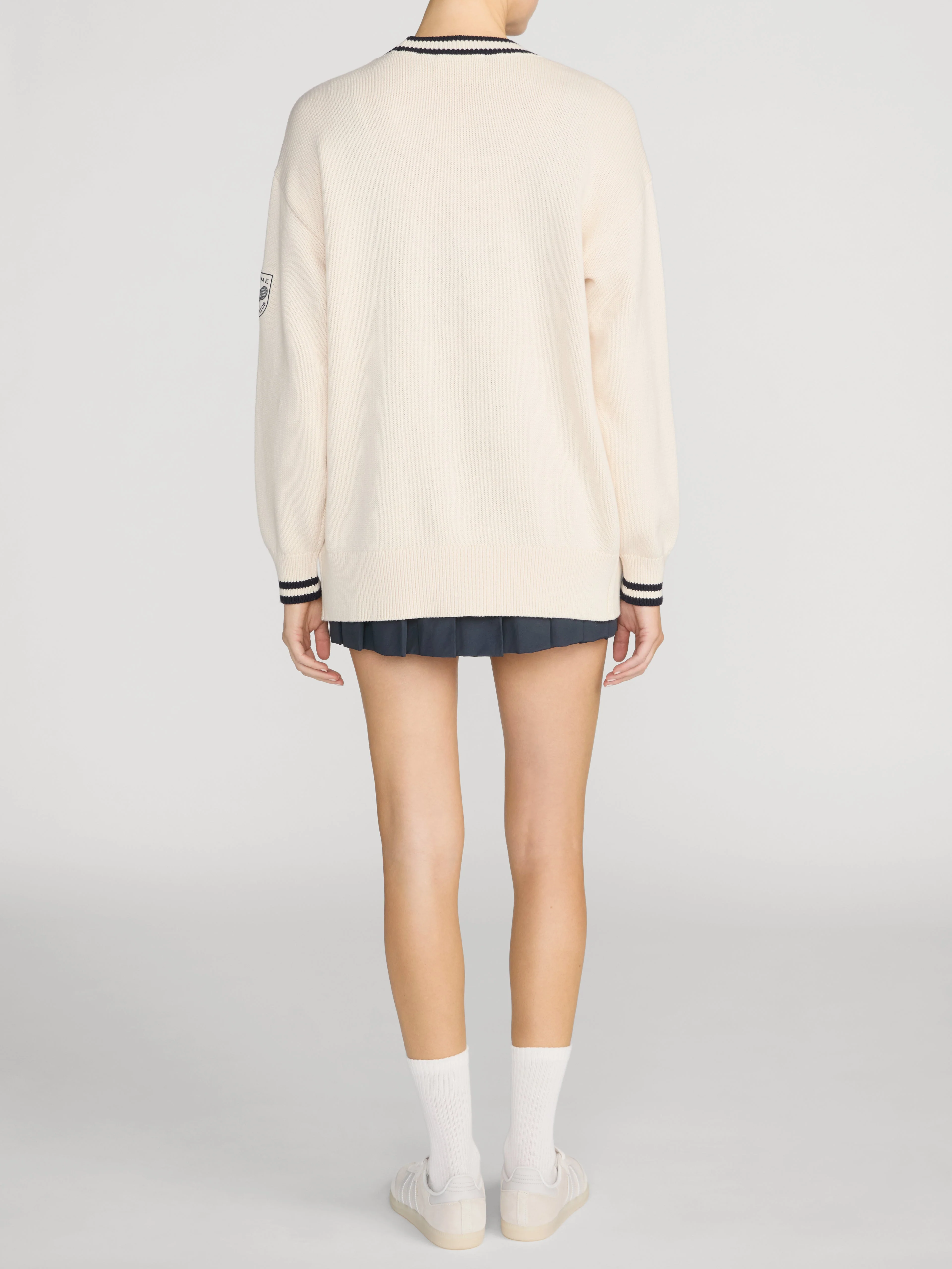 FRAME - The Tennis Oversized Cardigan - Image 7
