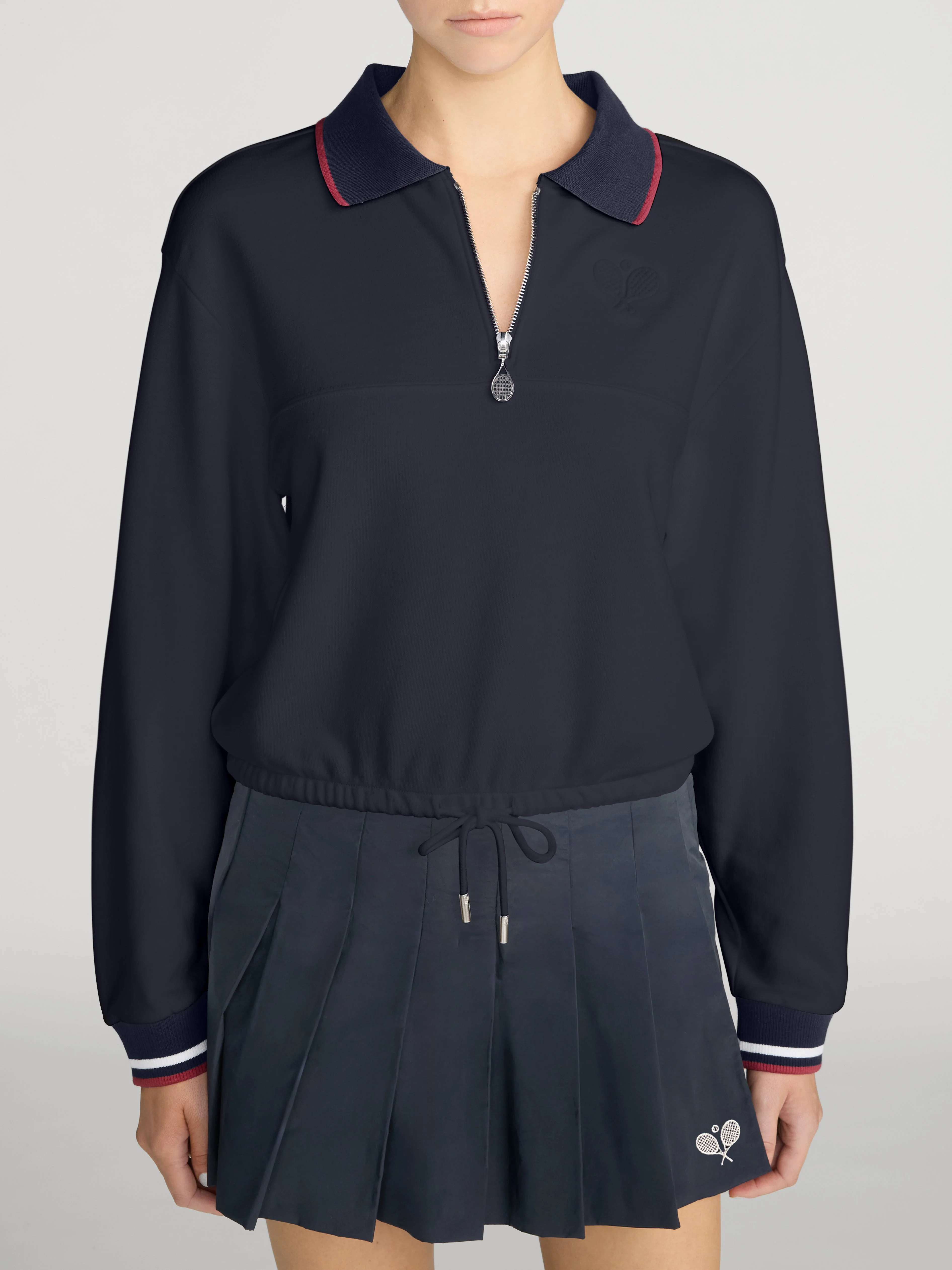 FRAME - The Tennis Quarter Zip - Image 3