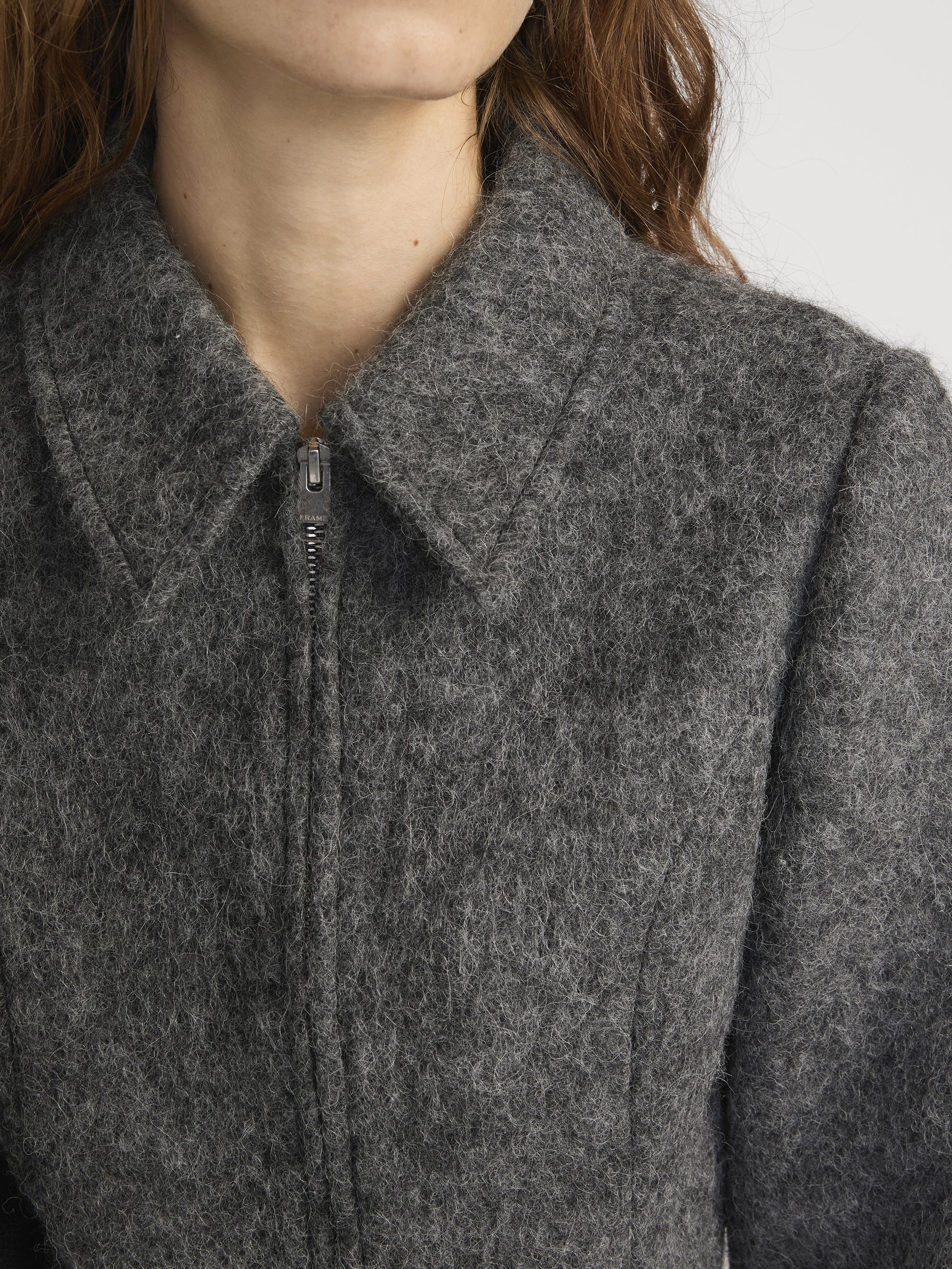 FRAME - The Wool Cropped Jacket - Image 5