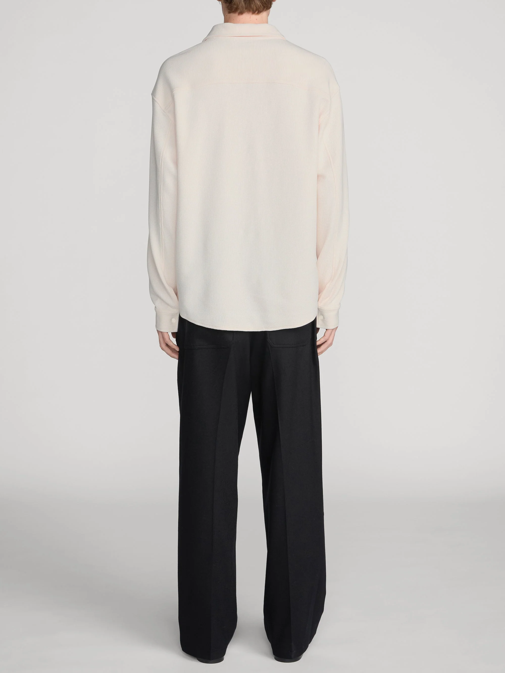 FRAME - Waffle Textured Shirt - Image 6