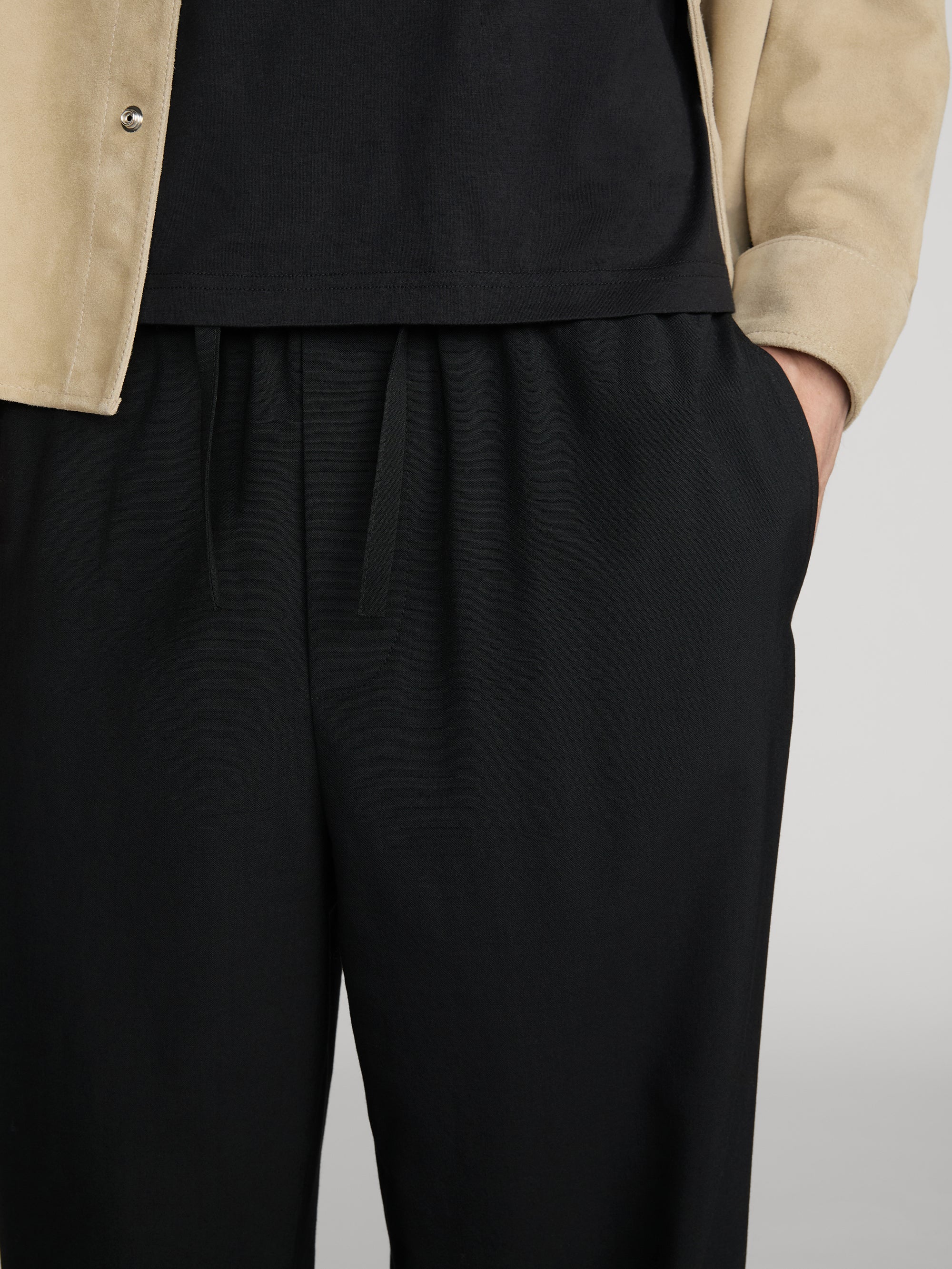 FRAME - Wool Easy Trousers - Image 5