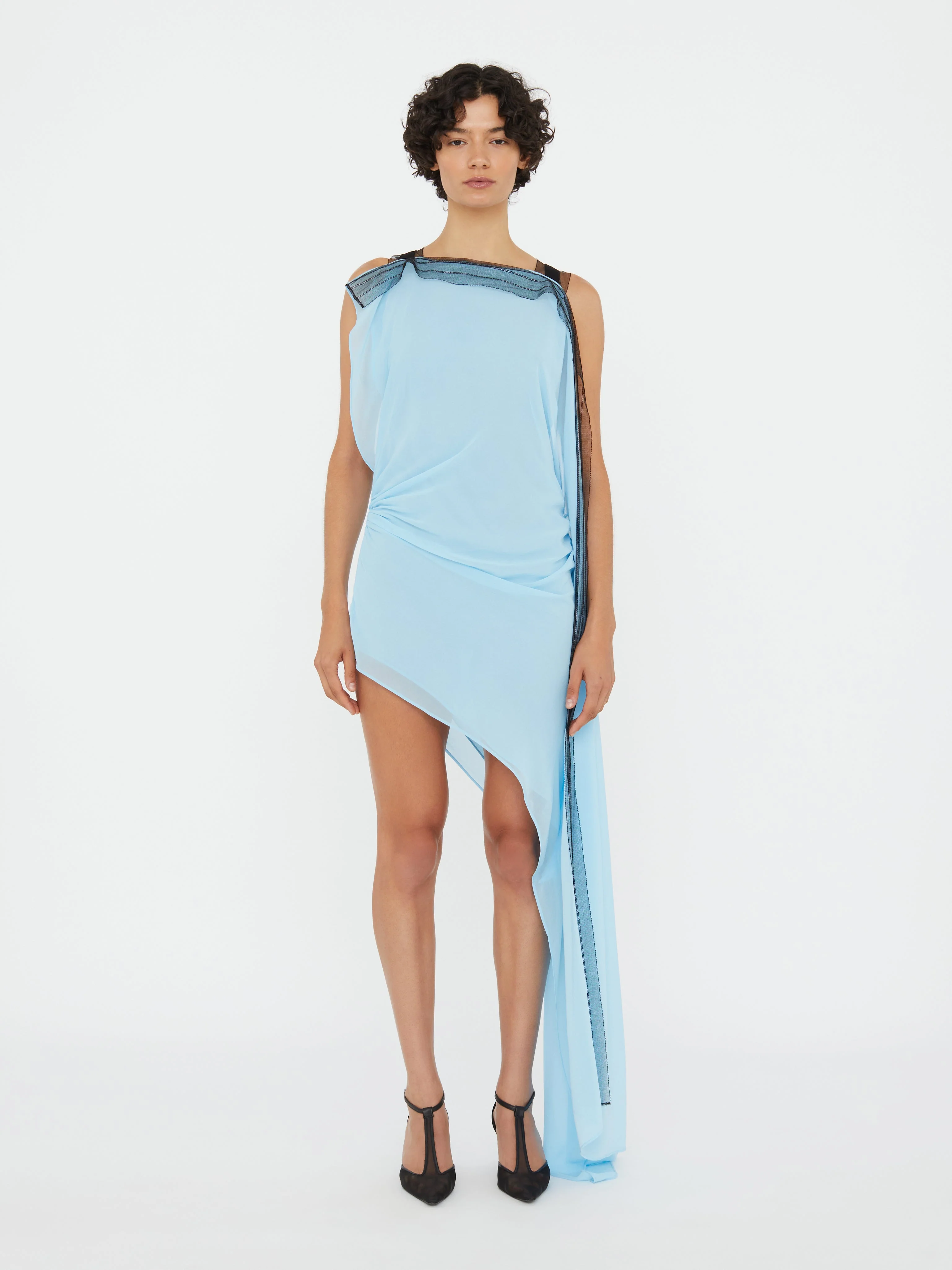 Christopher Esber - Framed Floating Silk Dress - Image 3