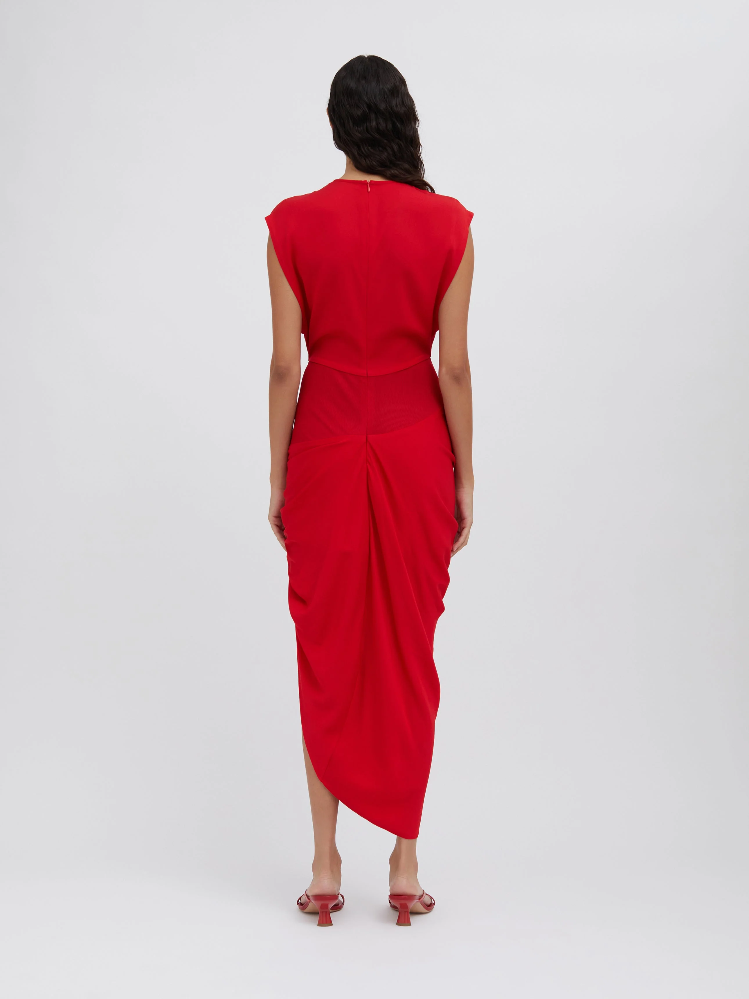Christopher Esber - Fusion Ruched Micro Dress - Image 5