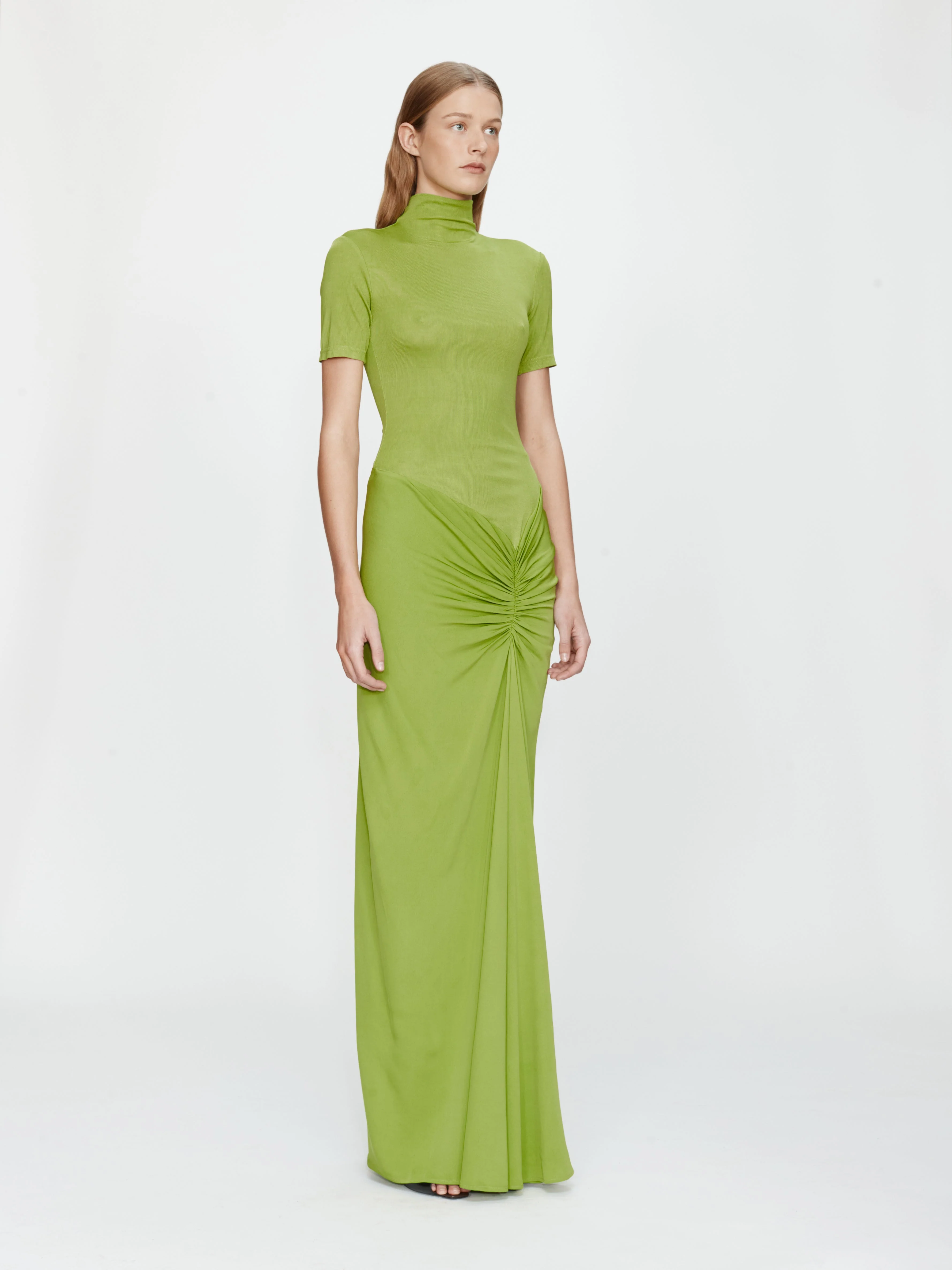 Christopher Esber - Fusion Ruched Tee Gown - Image 2