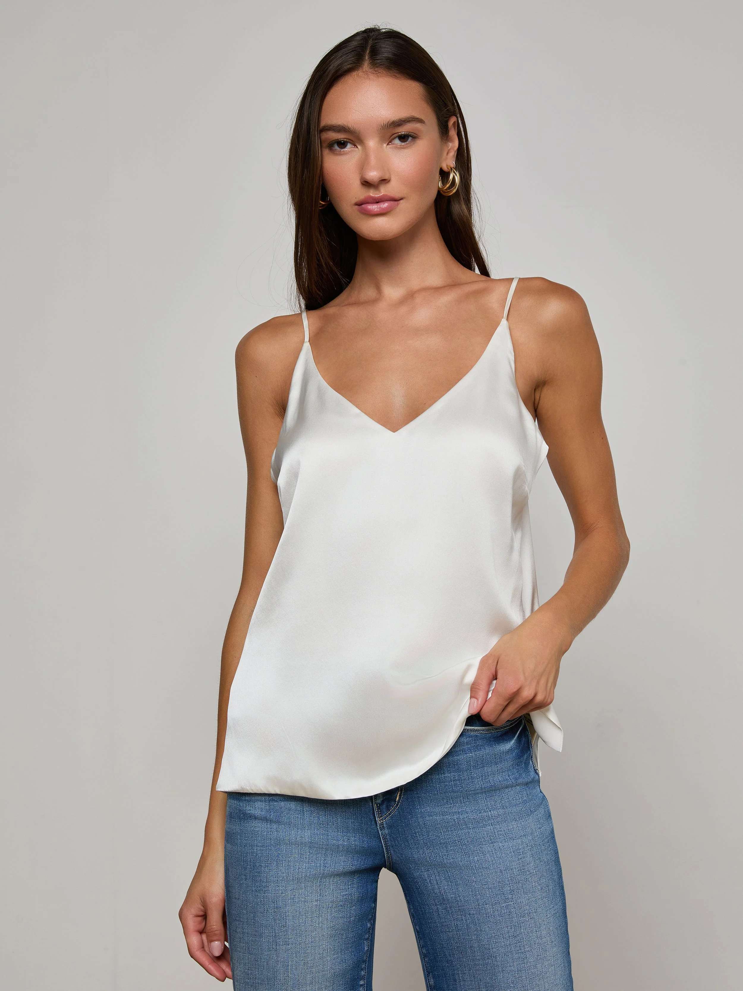 L'AGENCE - Gabriella Silk Camisole - Image 2