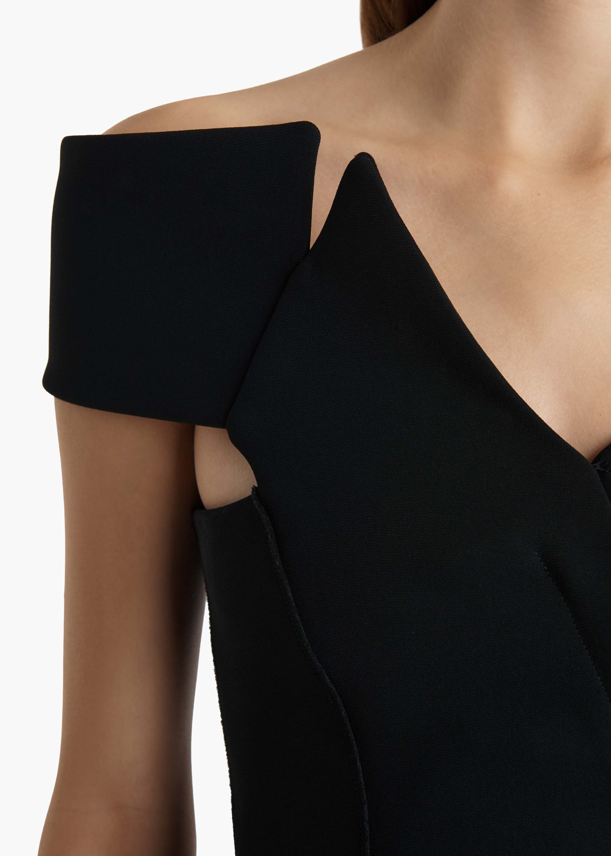 Khaite - Gene Dress in Black - Image 10