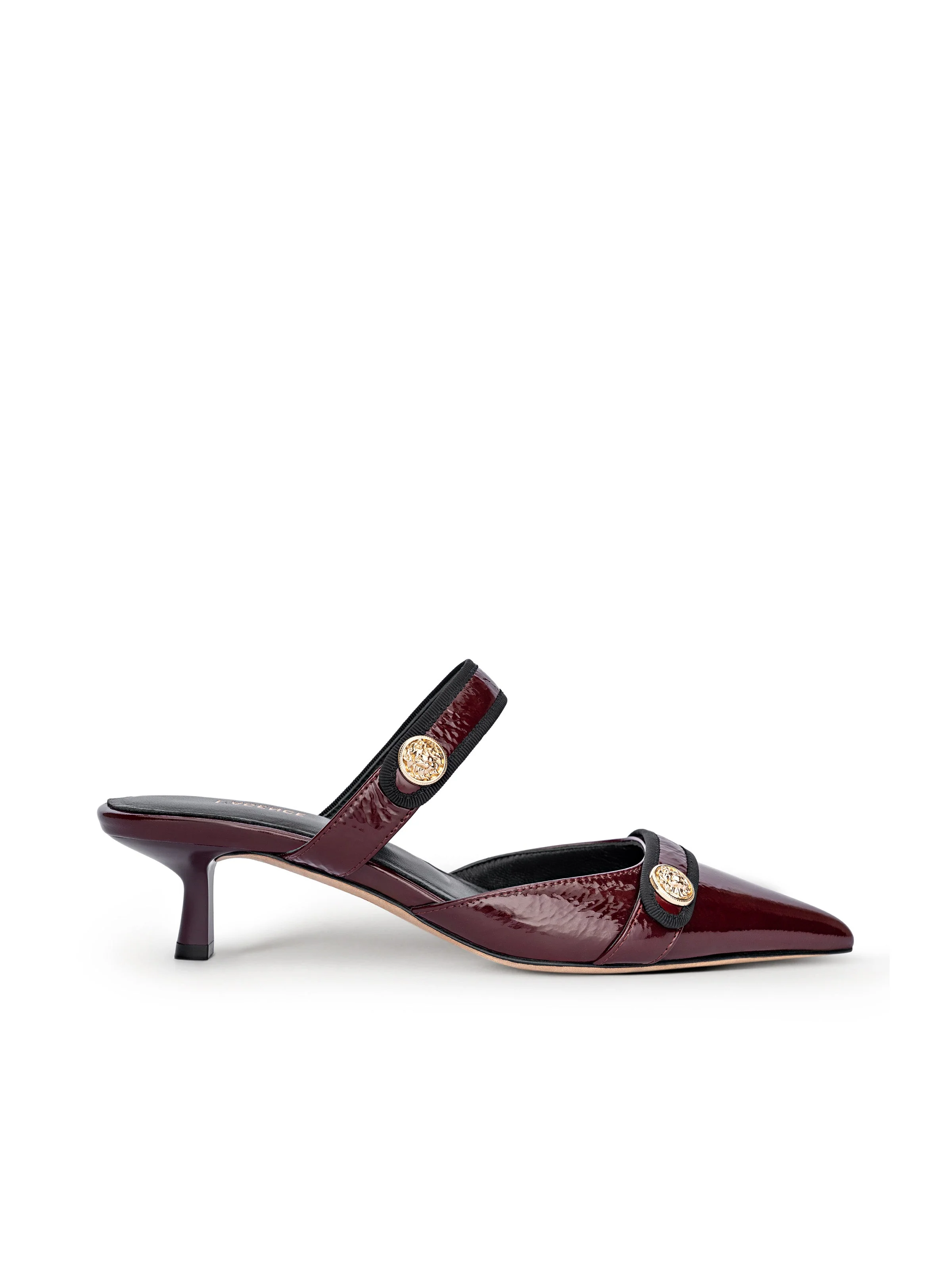 L'AGENCE - Gilliane Heeled Mule - Image 6