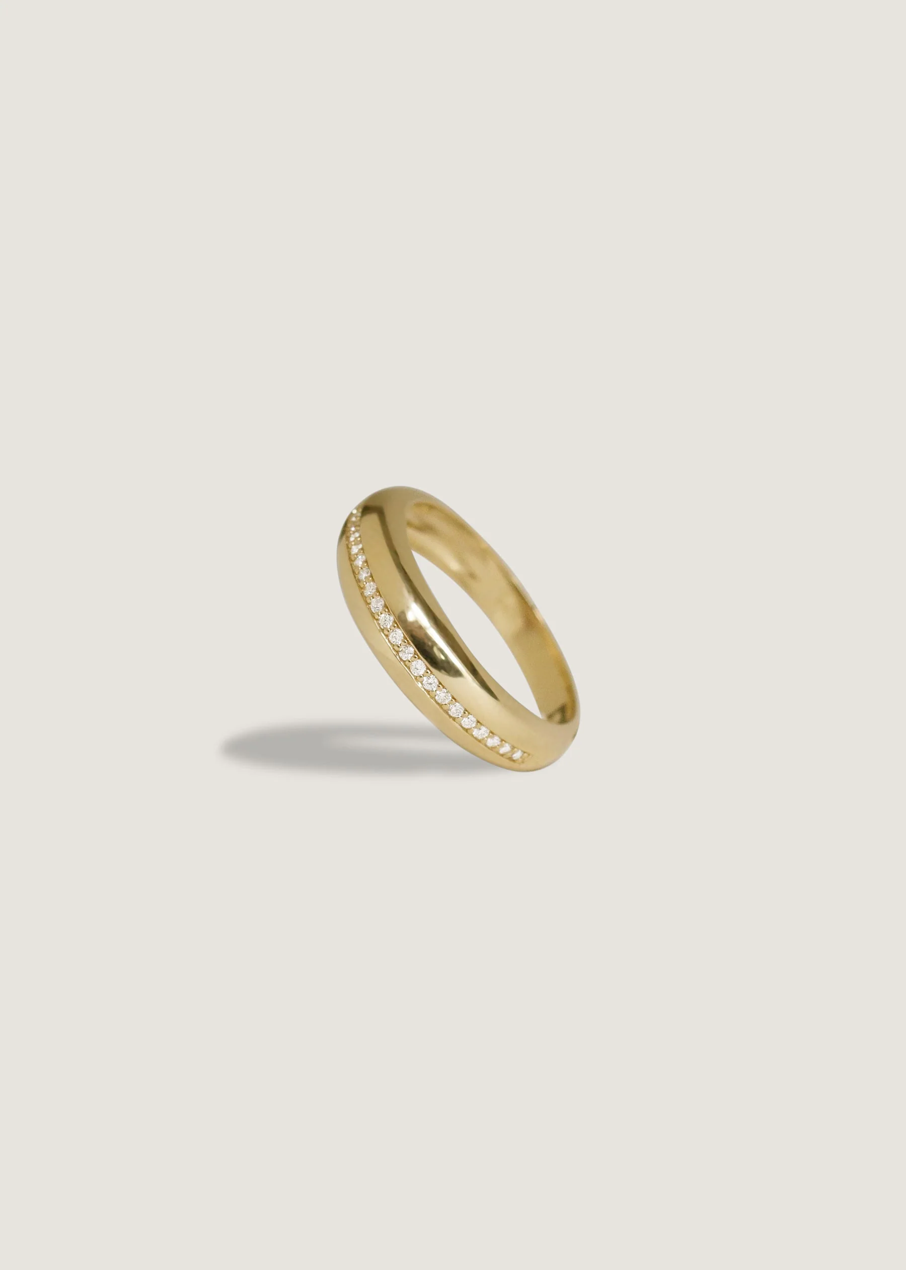 Kinn - Gloria Pavé Dome Ring Diamond - Image 5