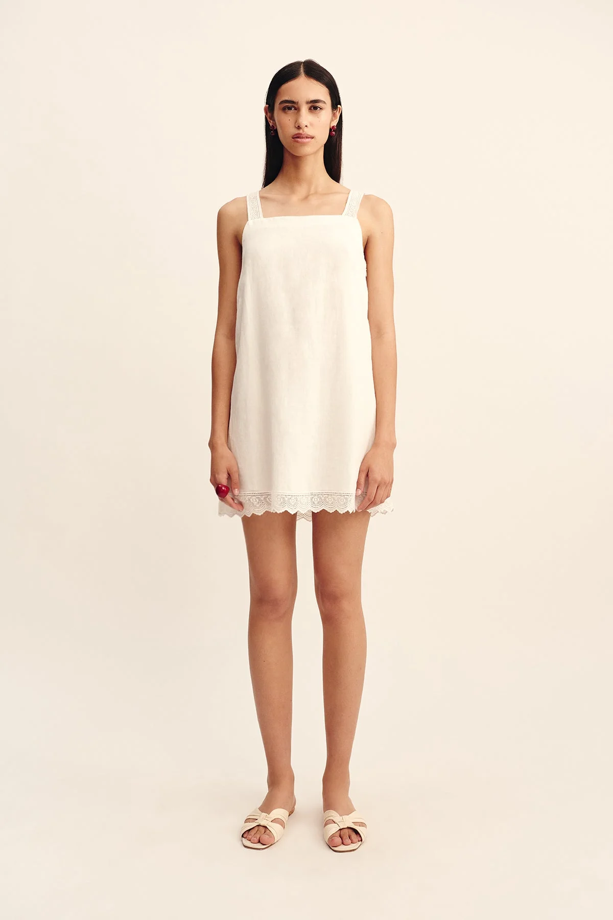 Posse - GRACE MINI DRESS - VINTAGE WHITE - Image 7