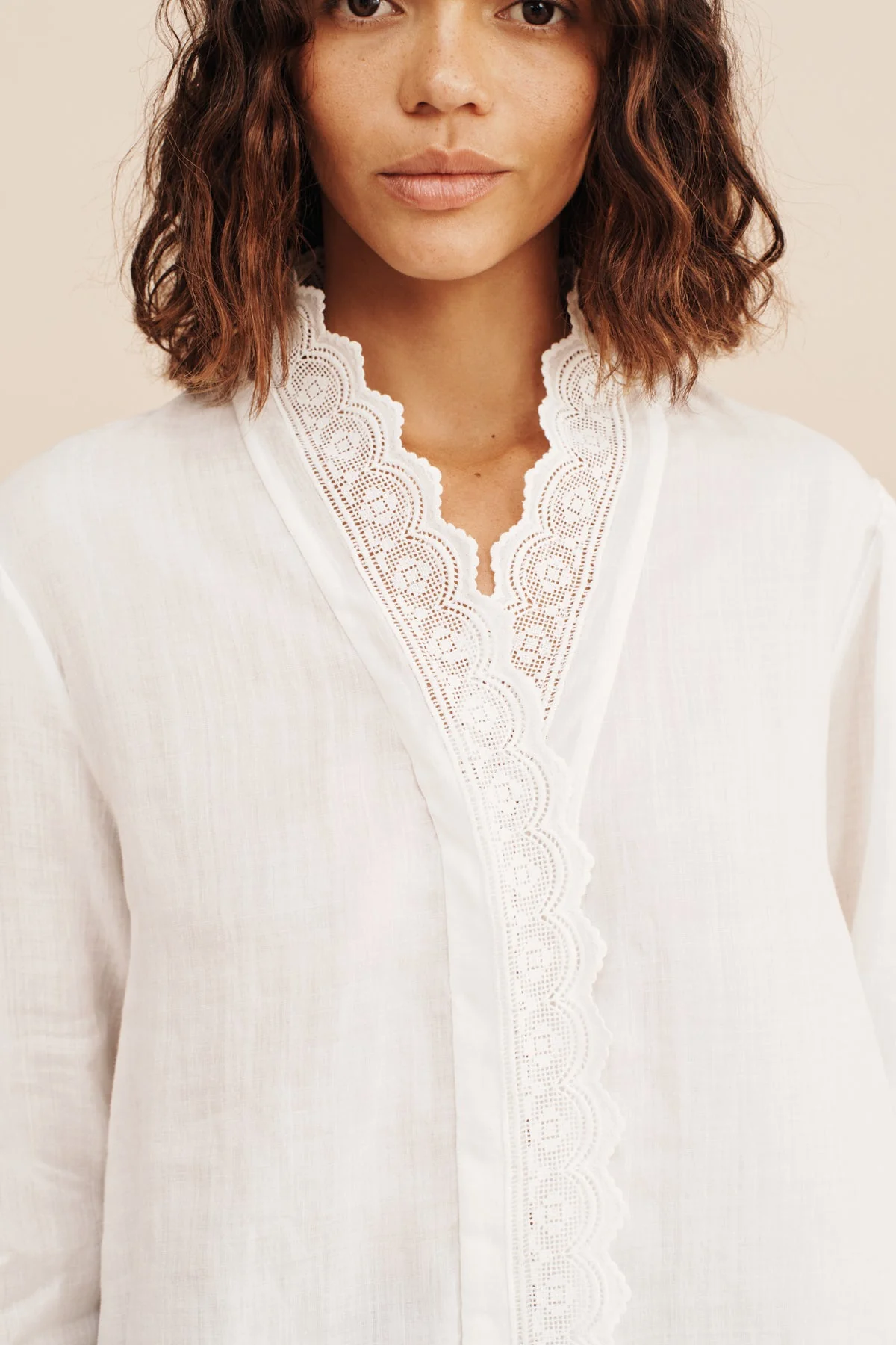 Posse - GRACE SHIRT - VINTAGE WHITE - Image 4