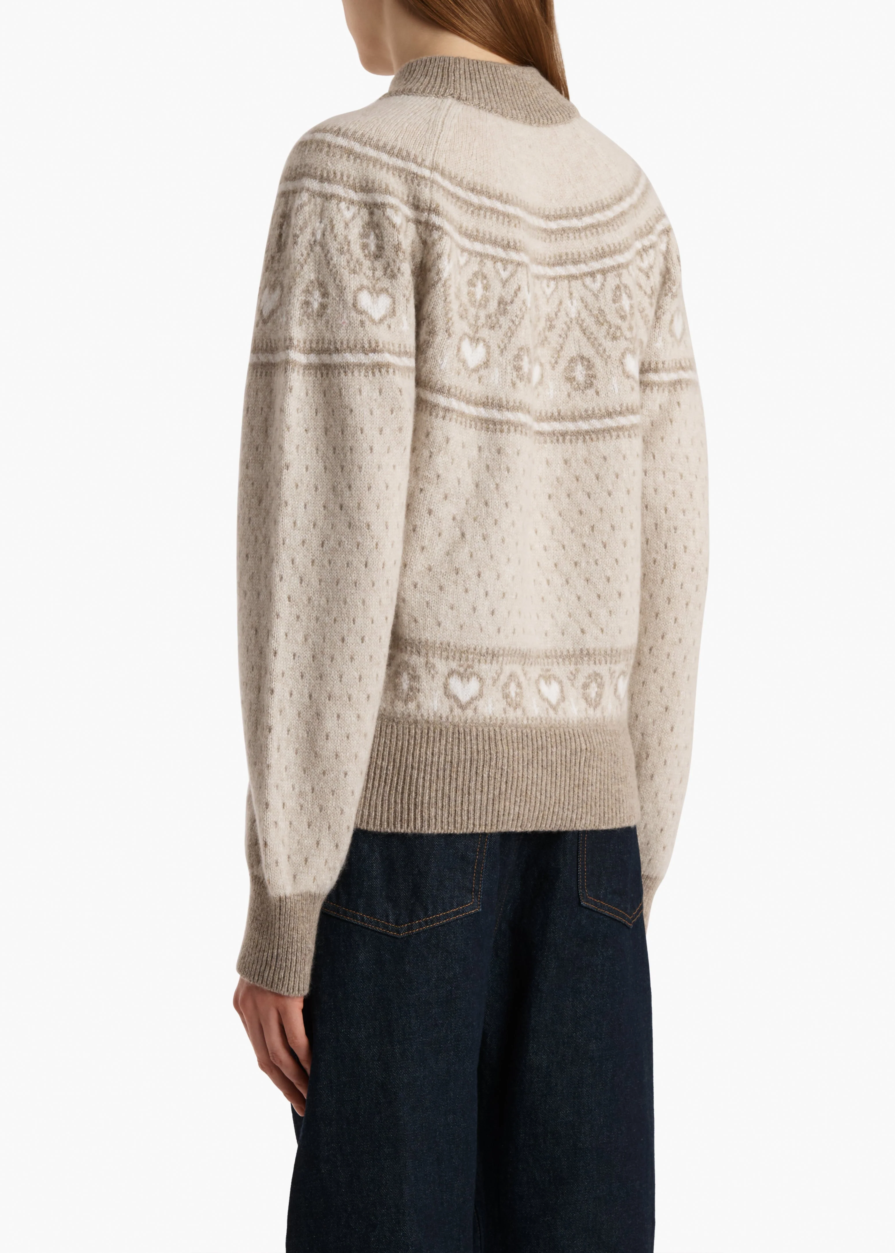 Khaite - Guy Sweater in Light Multi - Image 4