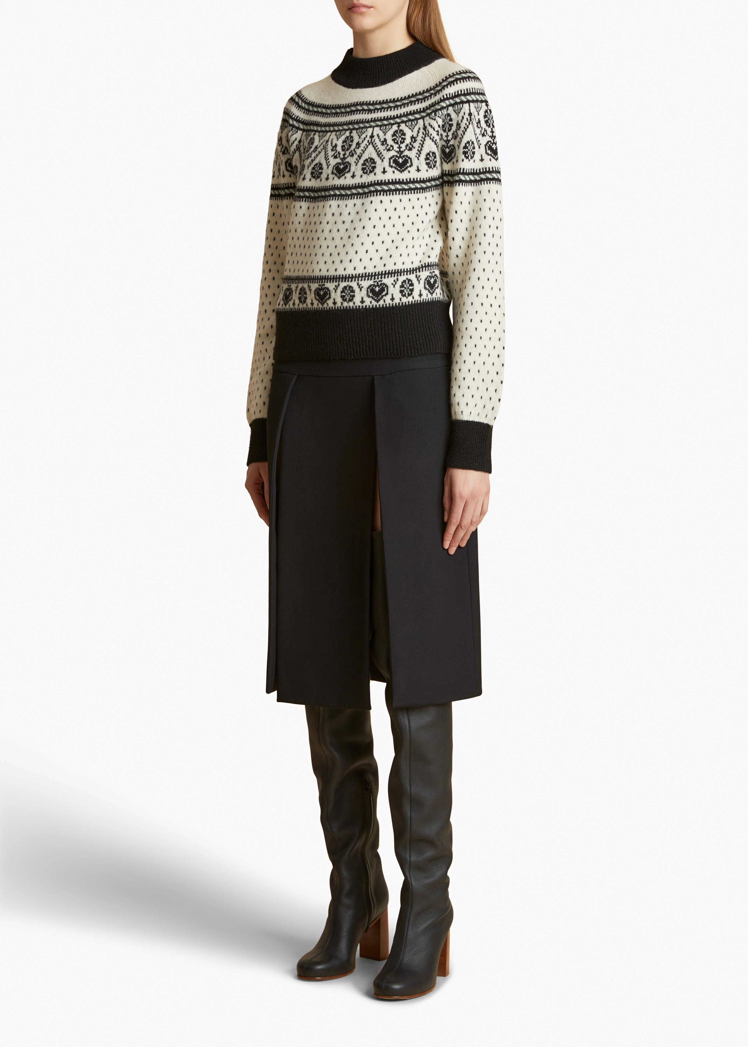 Khaite - Guy Sweater in Neutral Multi - Image 2