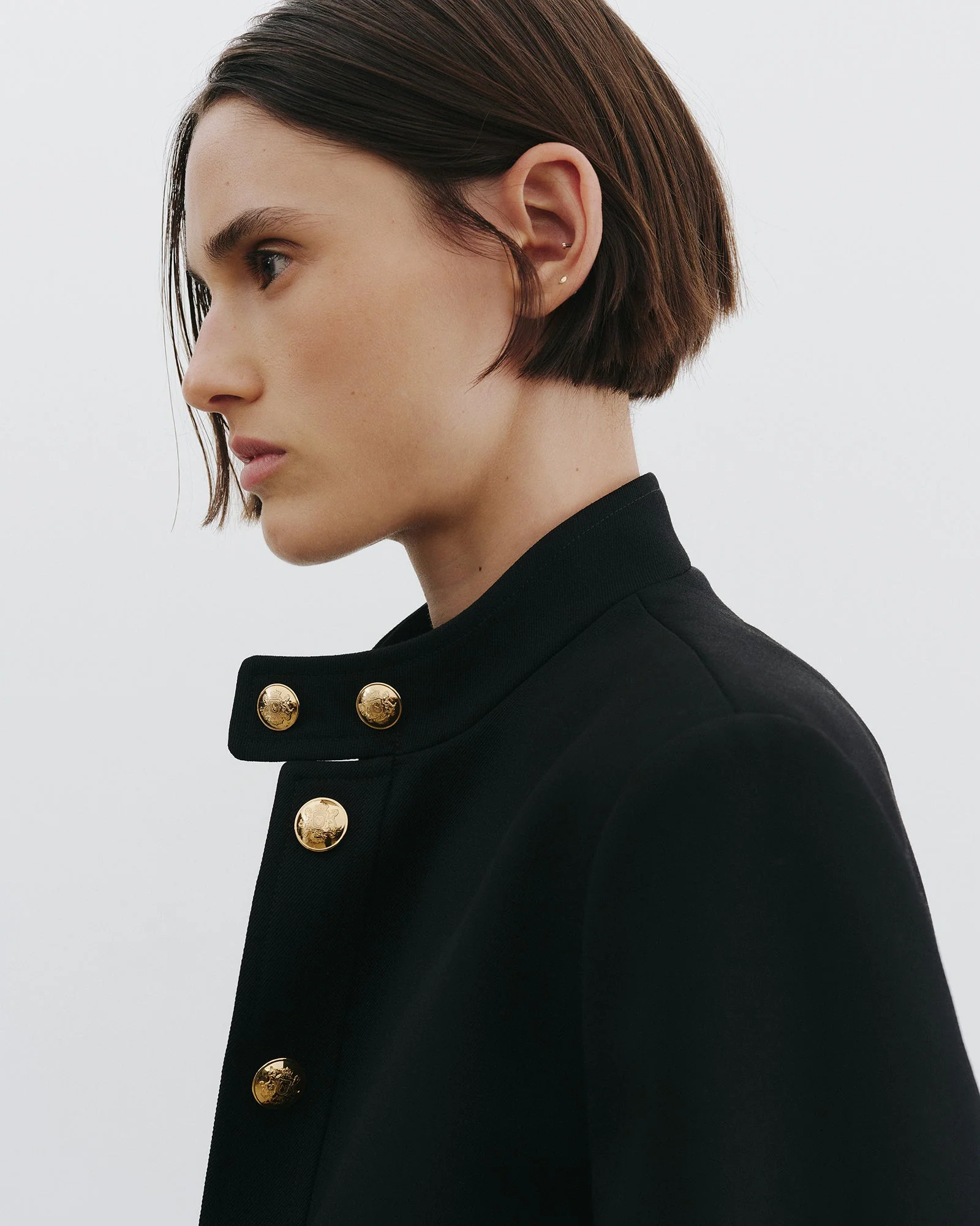 Nili Lotan - HADLEY CROPPED WOOL JACKET - Image 3