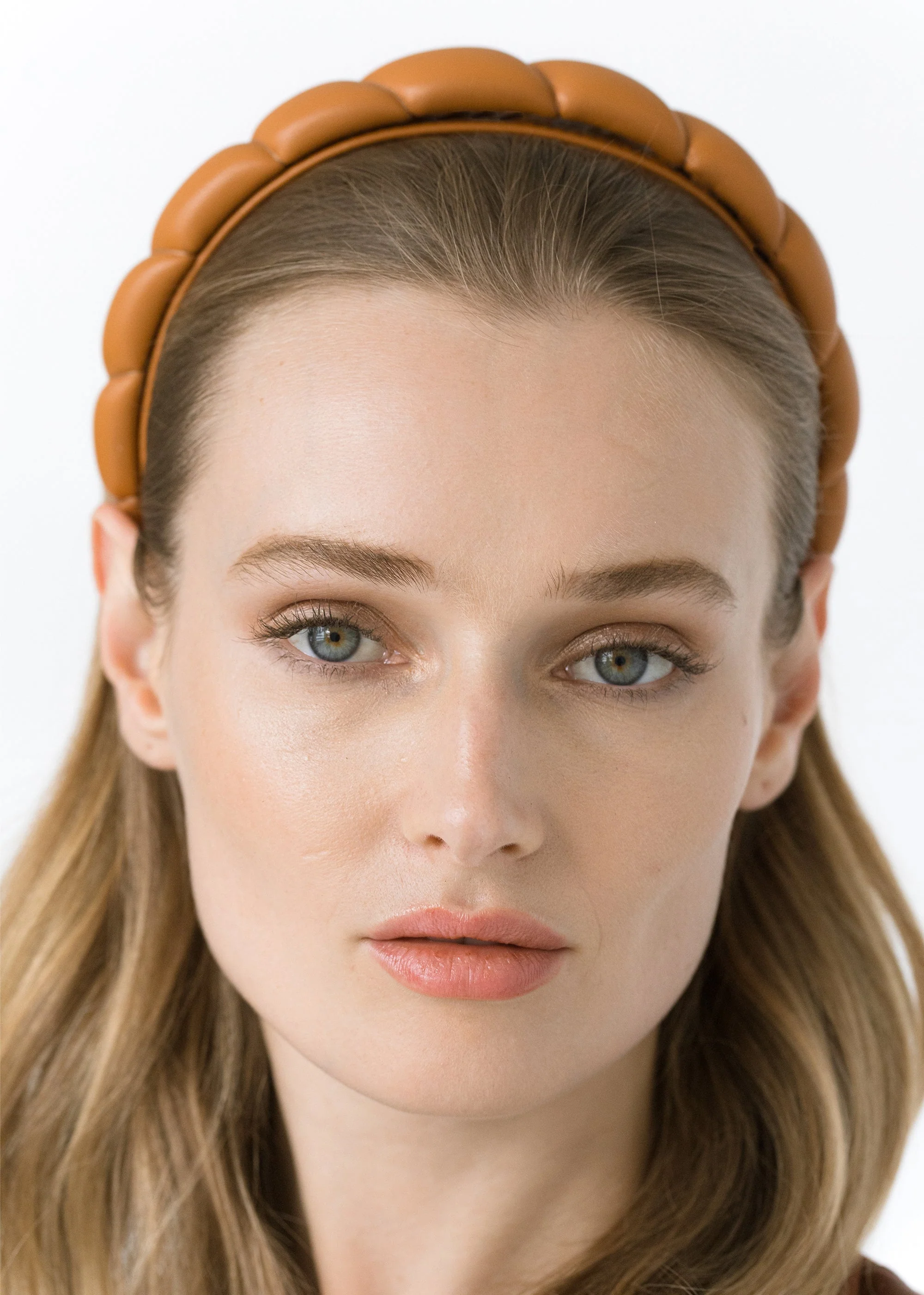 Jennifer Behr - Hadley Quilted Leather Headband - Image 2
