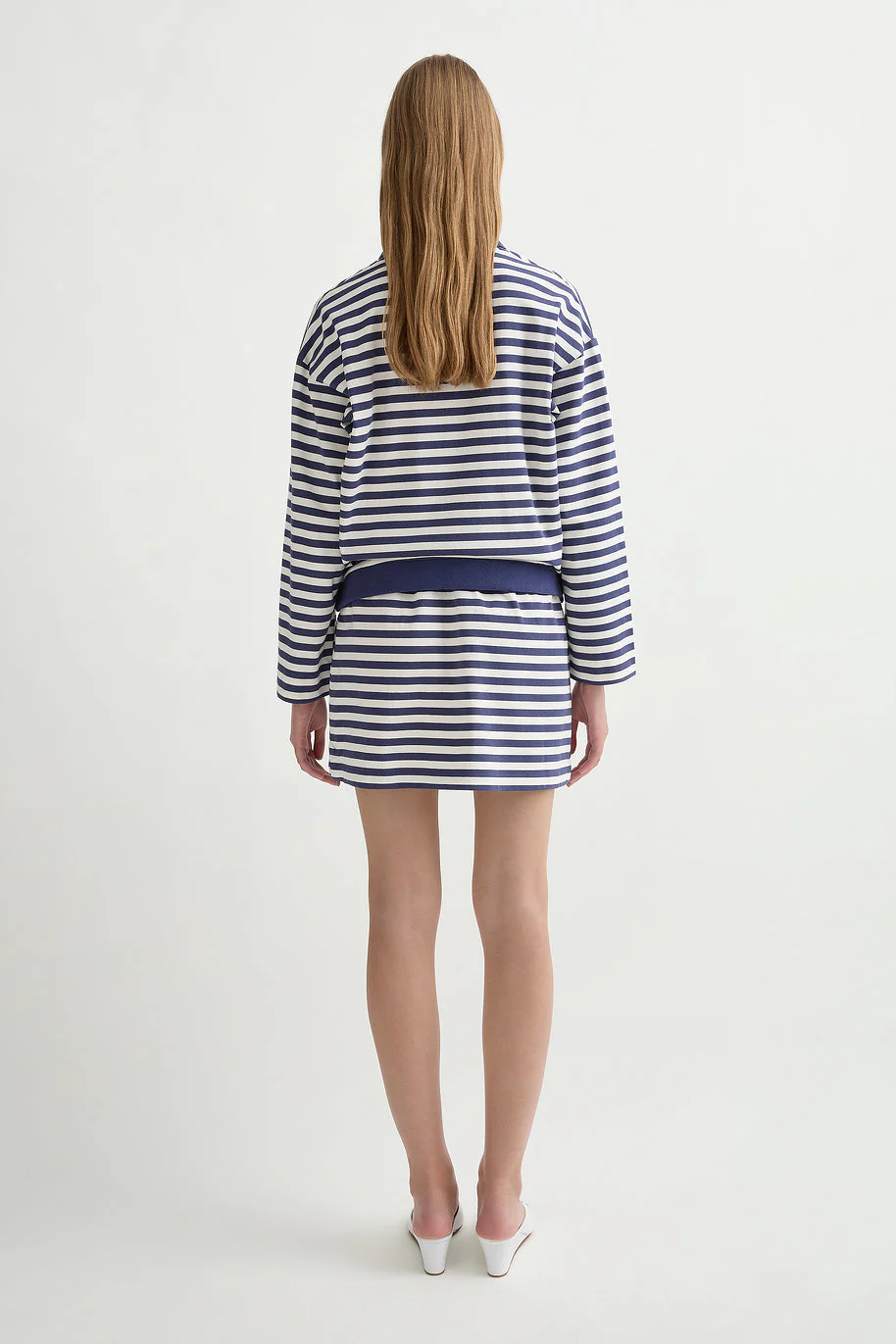 Posse - HAISLEY POLO - NAVY STRIPE - Image 4