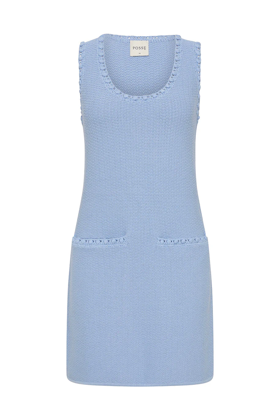 Posse - HARLAN MINI DRESS - BLUE - Image 9