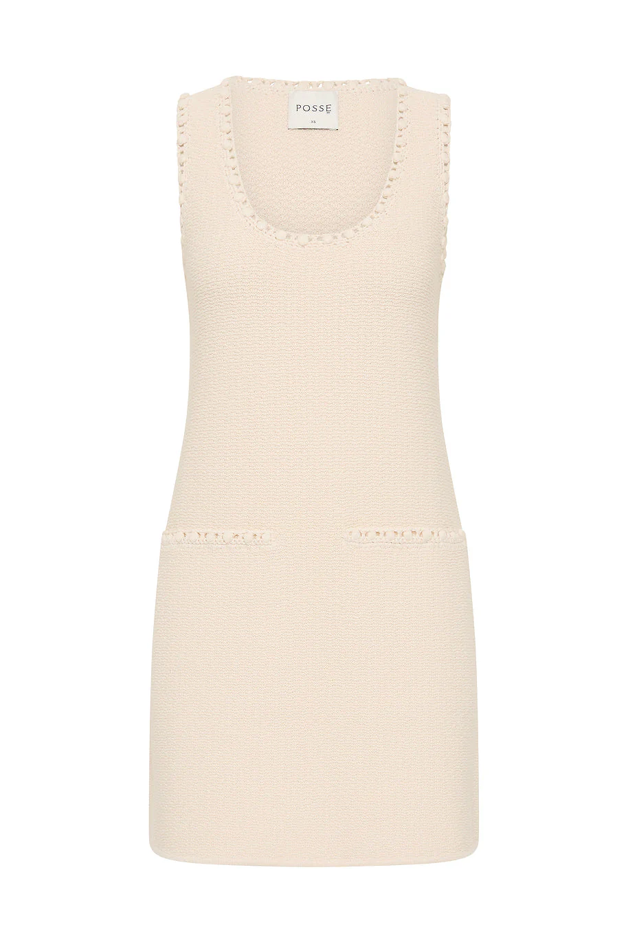 Posse - HARLAN MINI DRESS - CREAM - Image 9