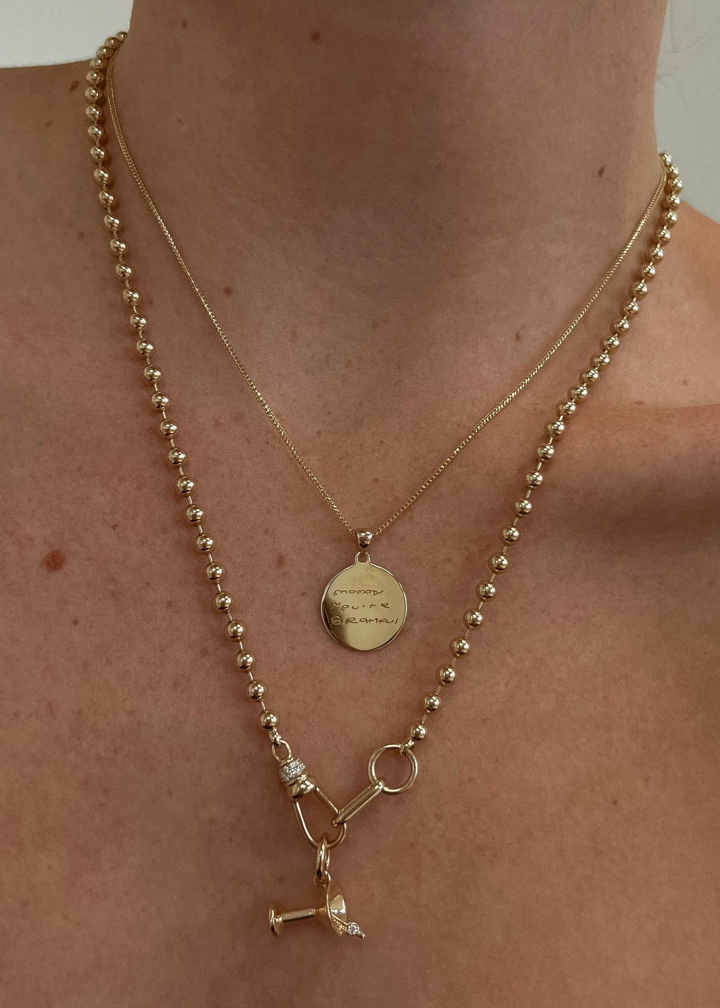 Kinn - Heirloom Handwritten Coin Pendant - Image 2