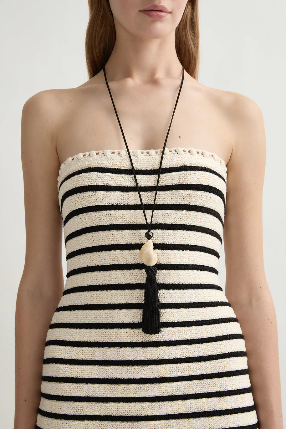 Posse - HENRY DRESS - CREAM & BLACK - Image 3