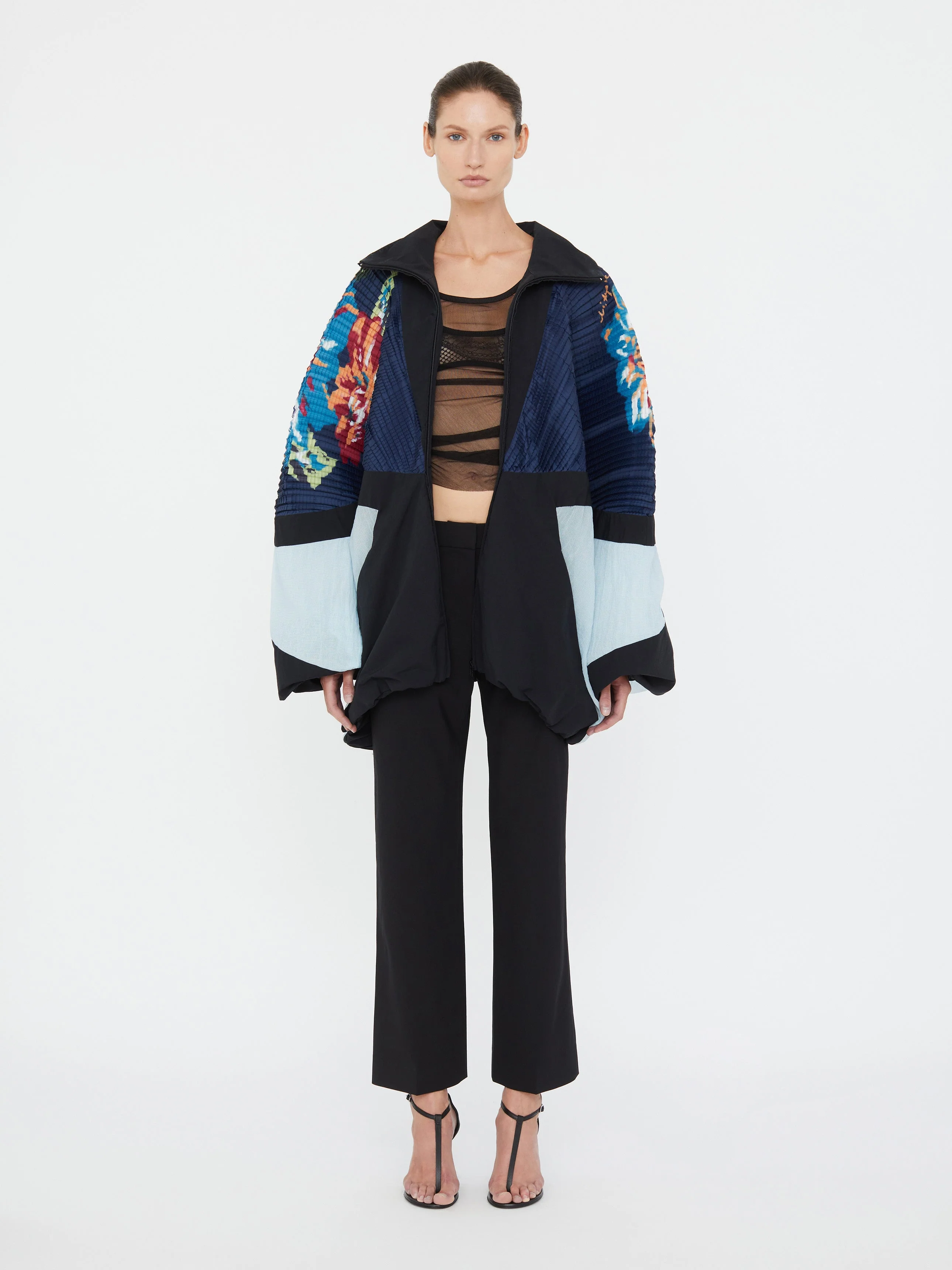 Christopher Esber - Hibiscus 2 Way Pleated Spray Jacket - Image 6