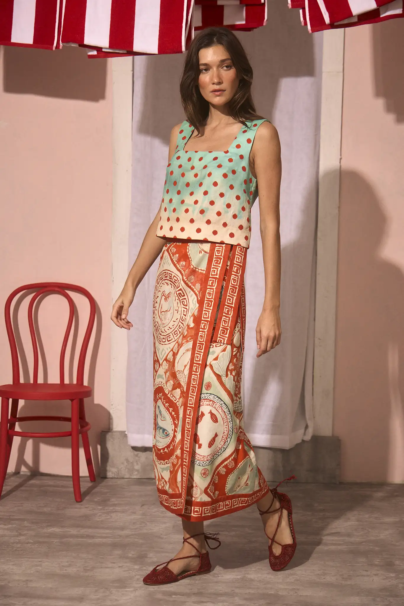 Hunter Bell - Paloma Wrap Skirt - Image 4