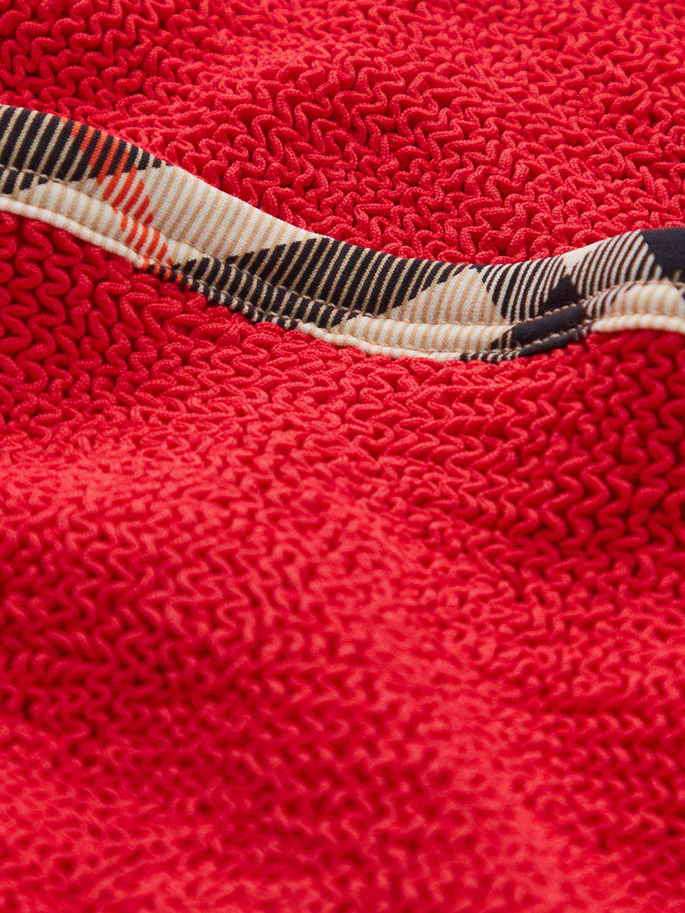 Hunza G x Burberry - Burberry x Hunza G Devyn Skirt/Top - Red/Check - Image 13
