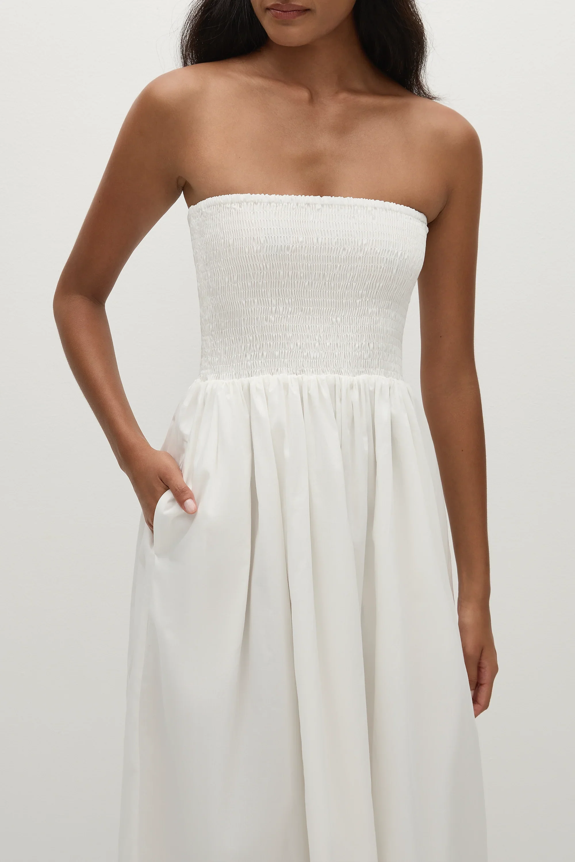 Faithfull - Iben Midi Dress White - Final Sale - Image 2