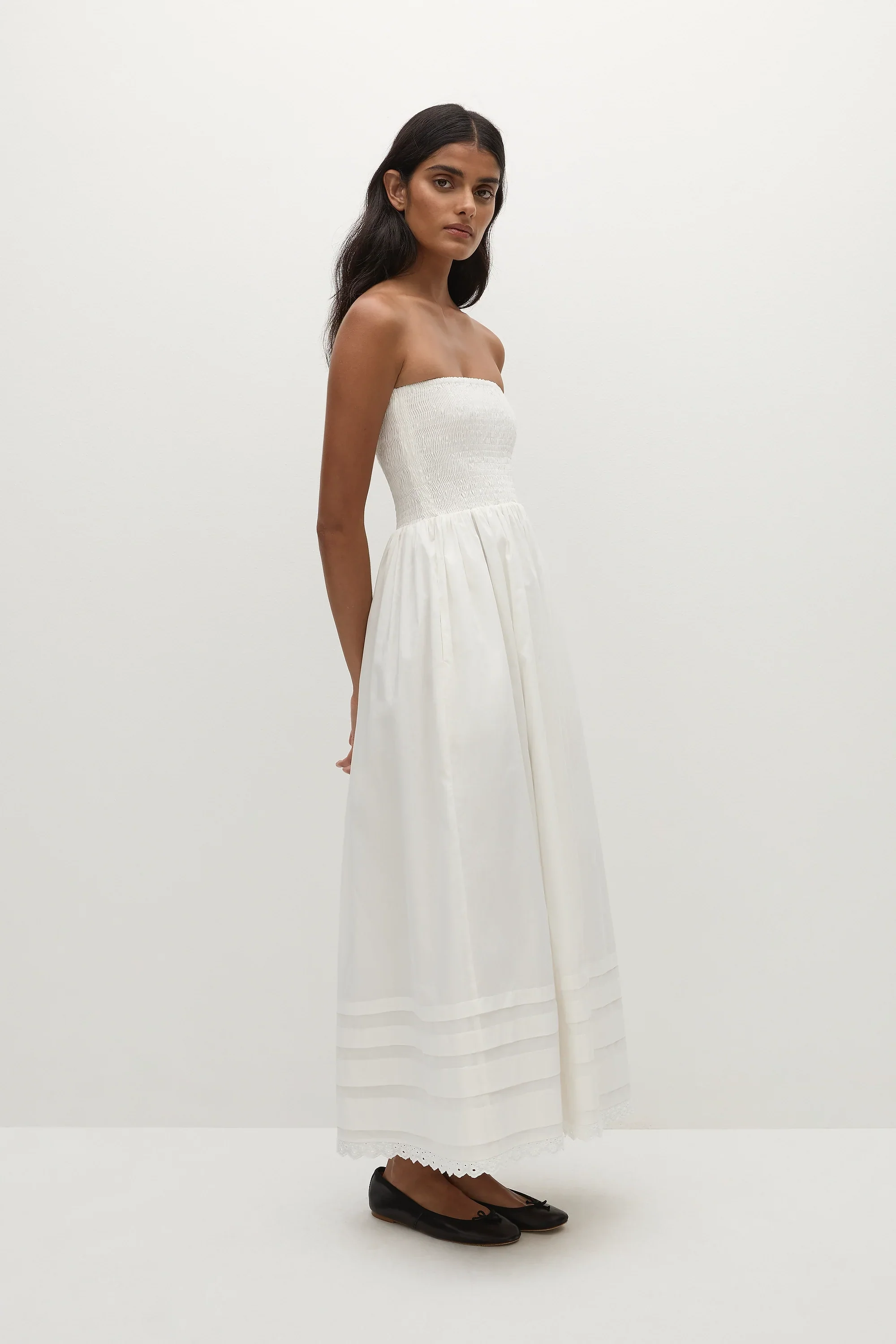 Faithfull - Iben Midi Dress White - Final Sale - Image 3