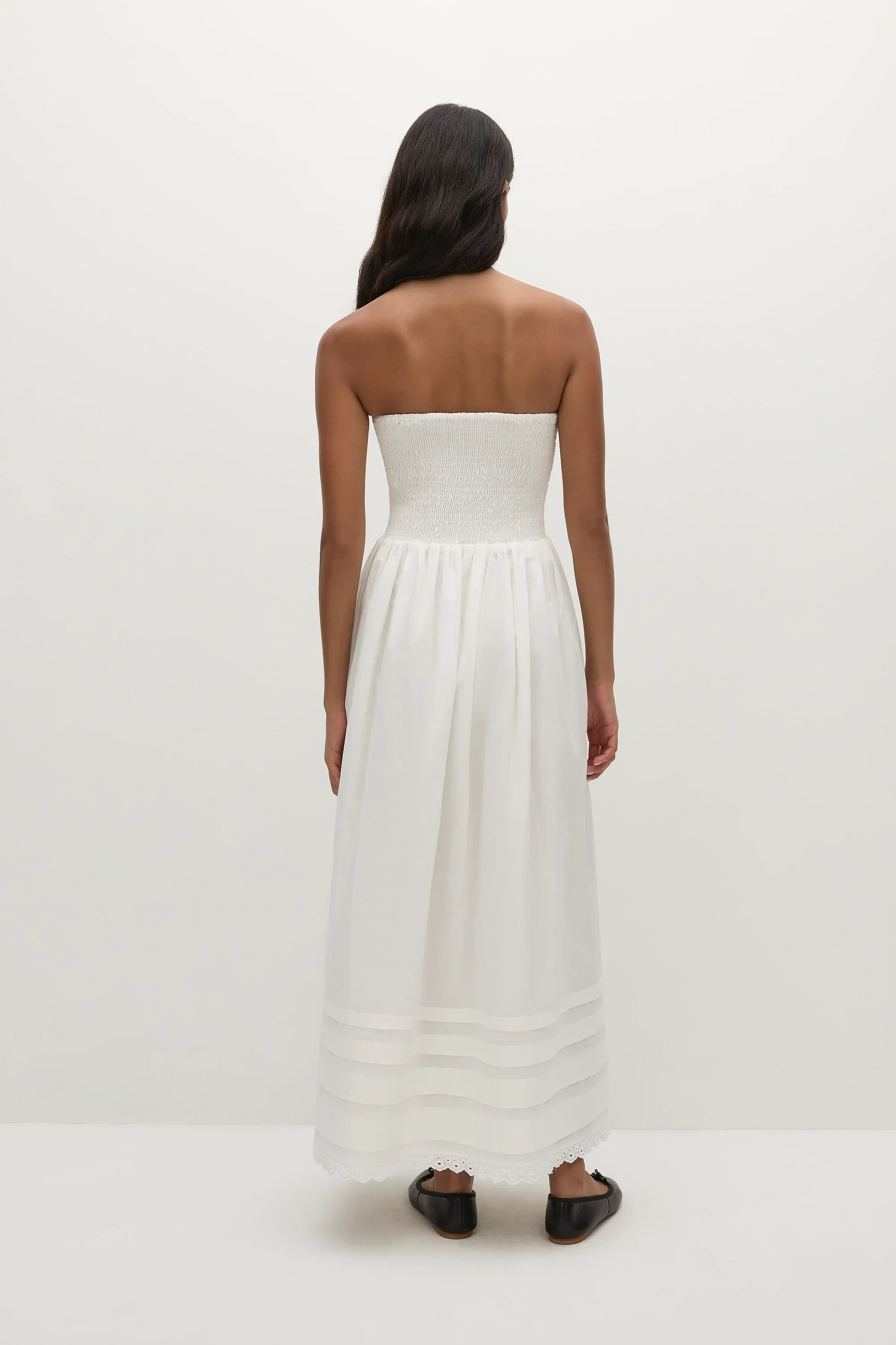 Faithfull - Iben Midi Dress White - Final Sale - Image 4