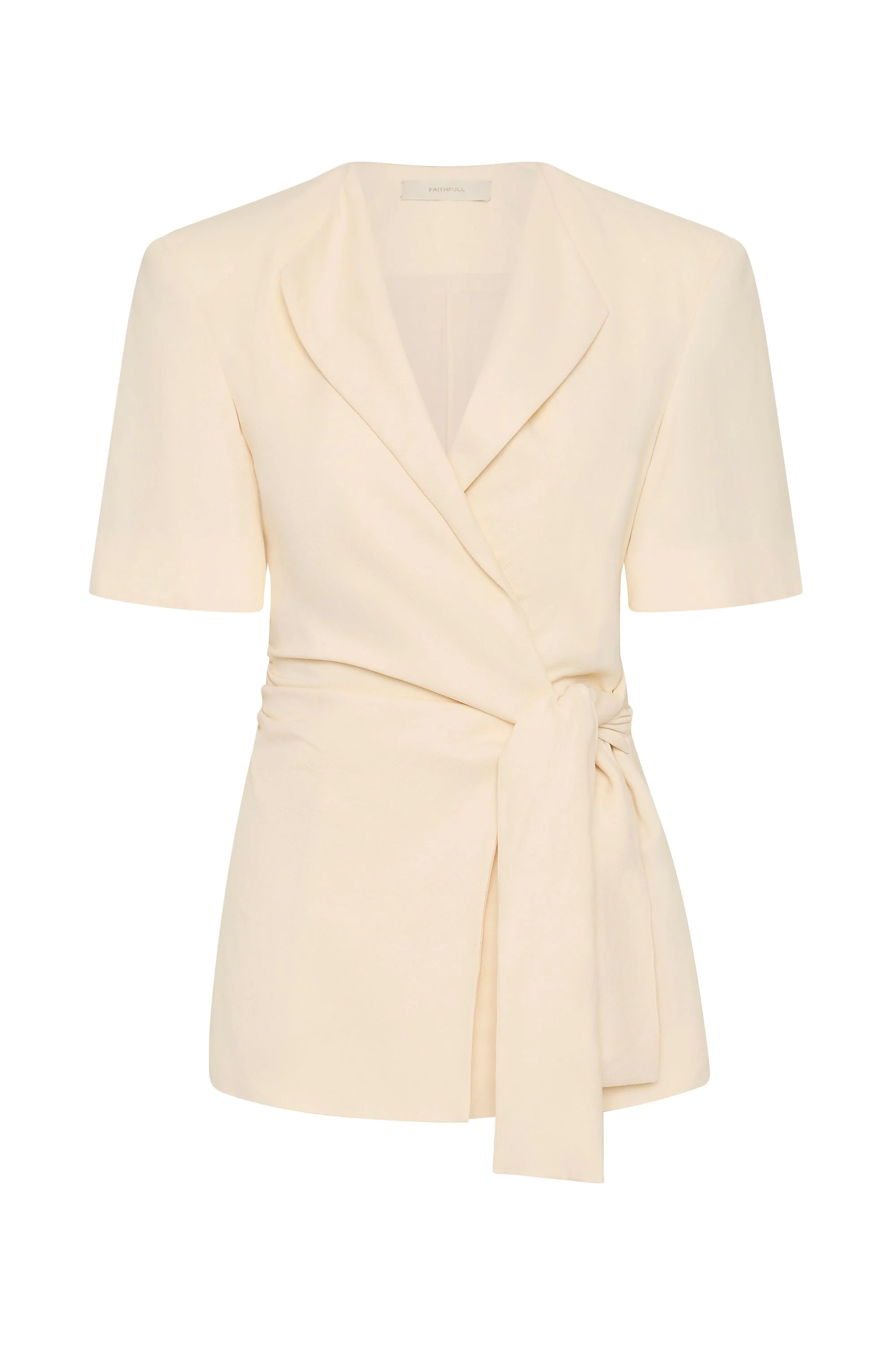 Faithfull - Ida Knot Blazer Latte - Image 6