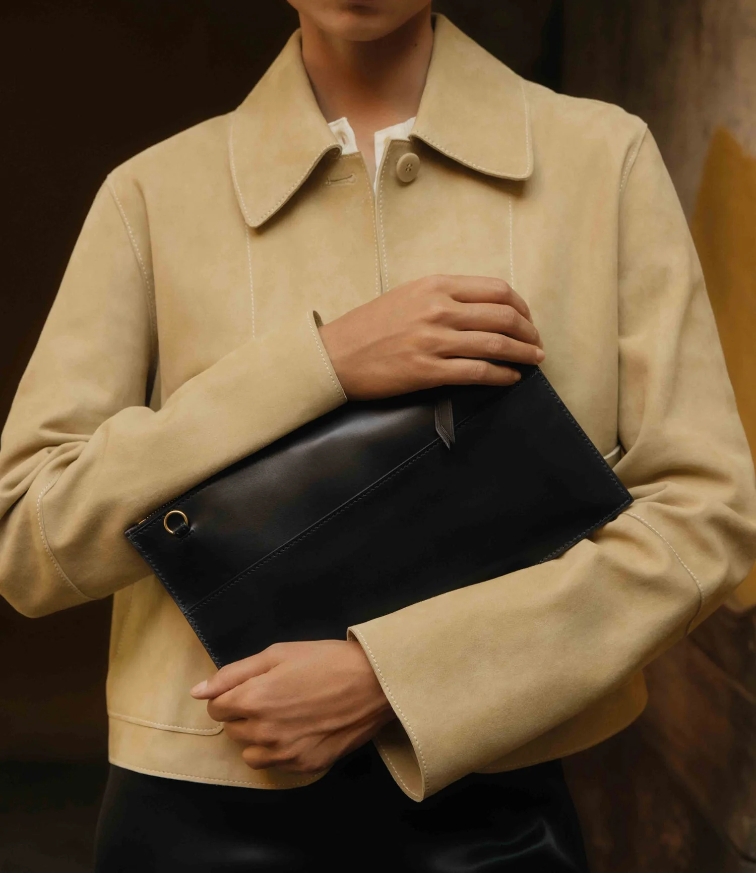 Metier - Incognito Clutch Atelier Calfskin Black - Image 4