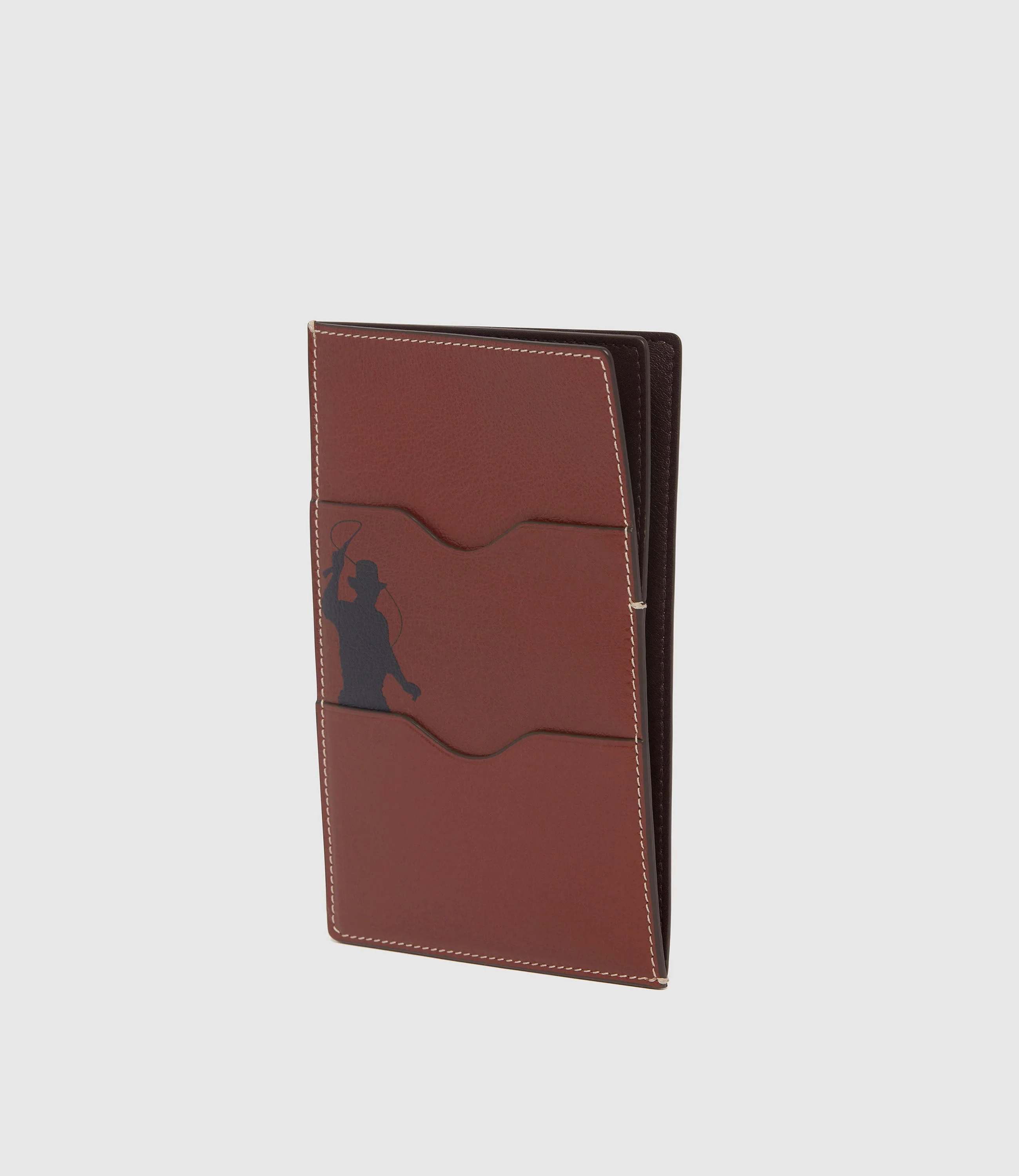 Metier - INDIANA JONES™ Thin Travel Wallet Rust Elvis Leather - Image 3