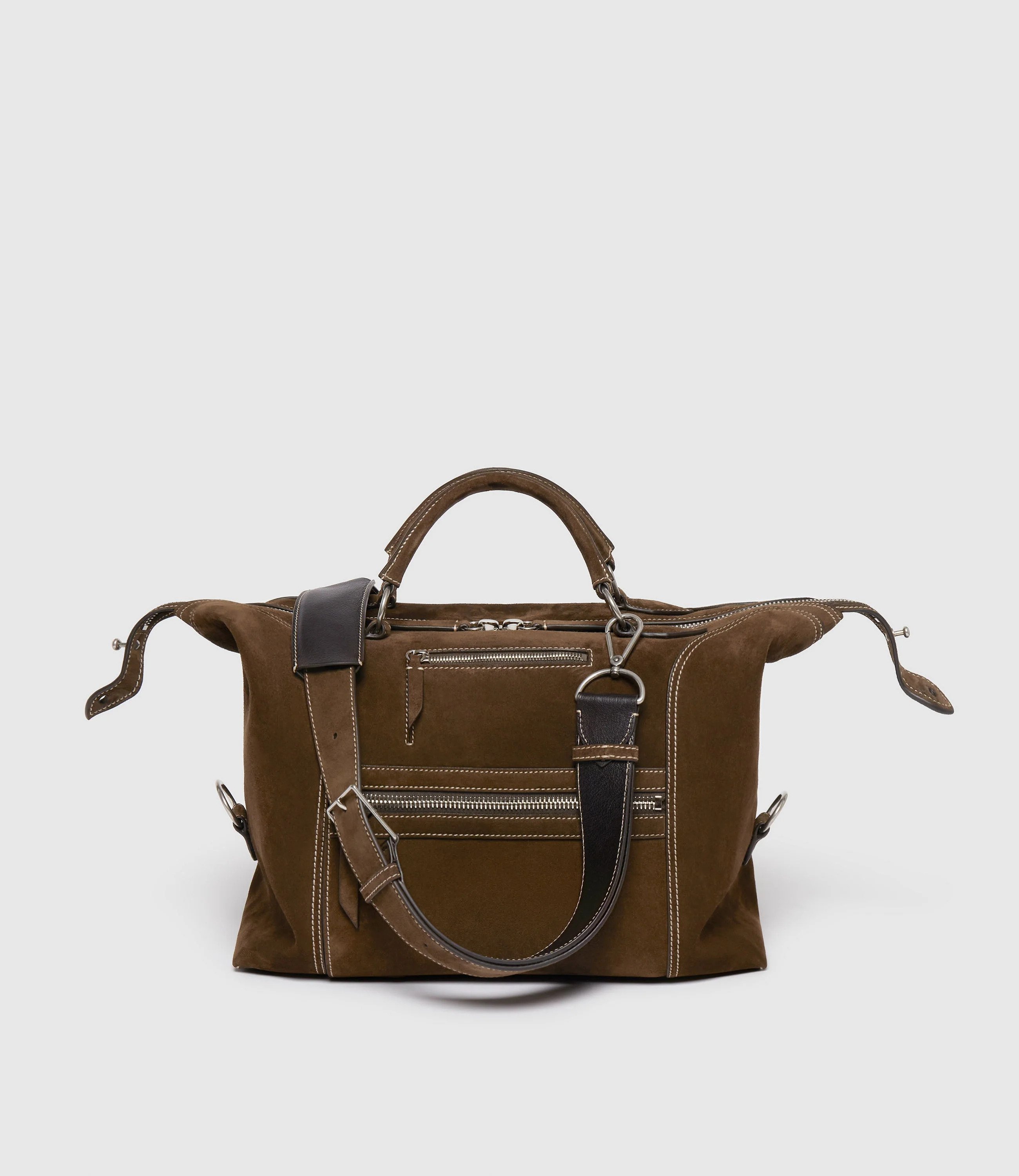 Metier - W INDIANA JONES™ Vagabond Messenger Chocolate Suede - Image 6