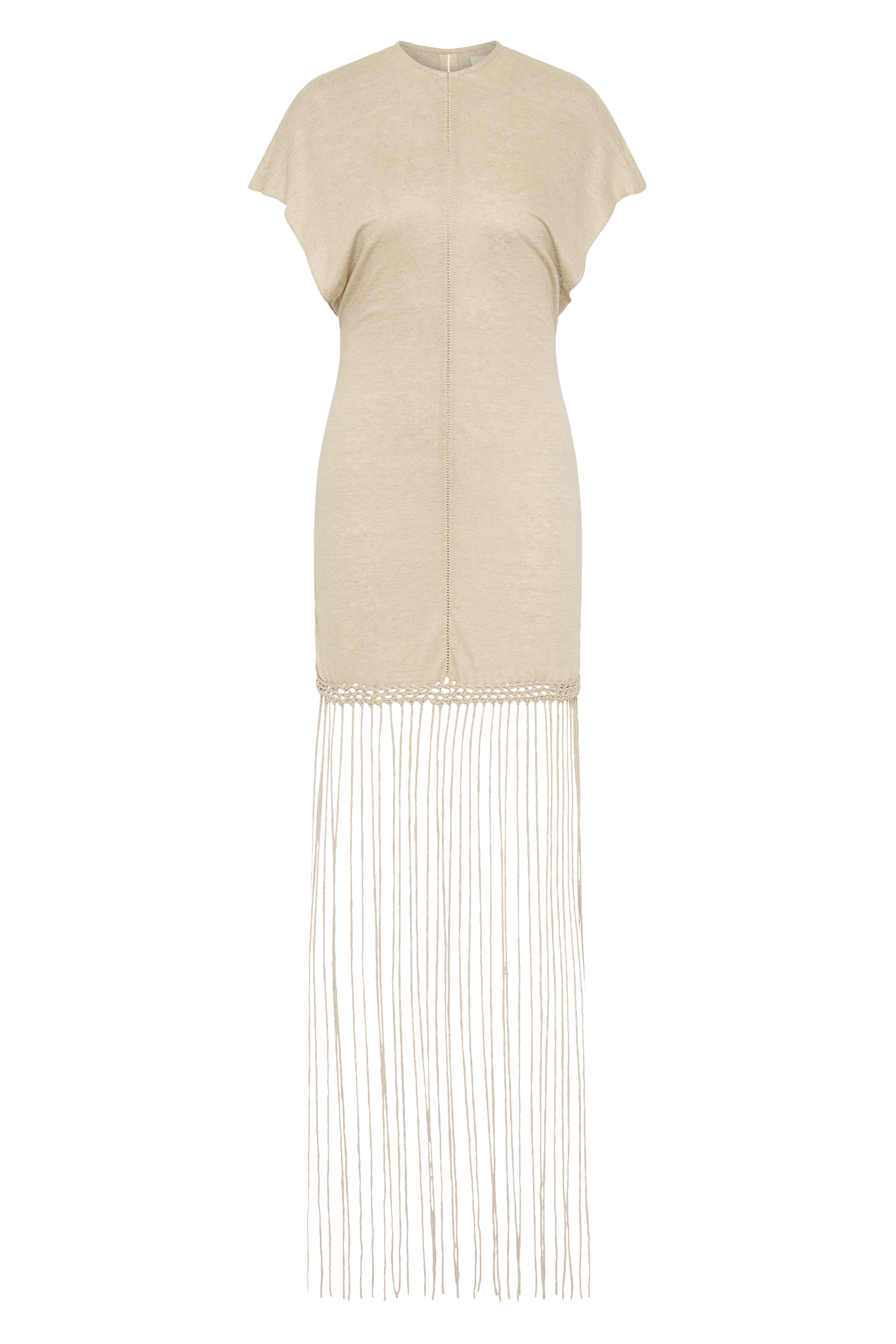 Faithfull - Ines Fringe Dress Oatmeal - Final Sale - Image 7
