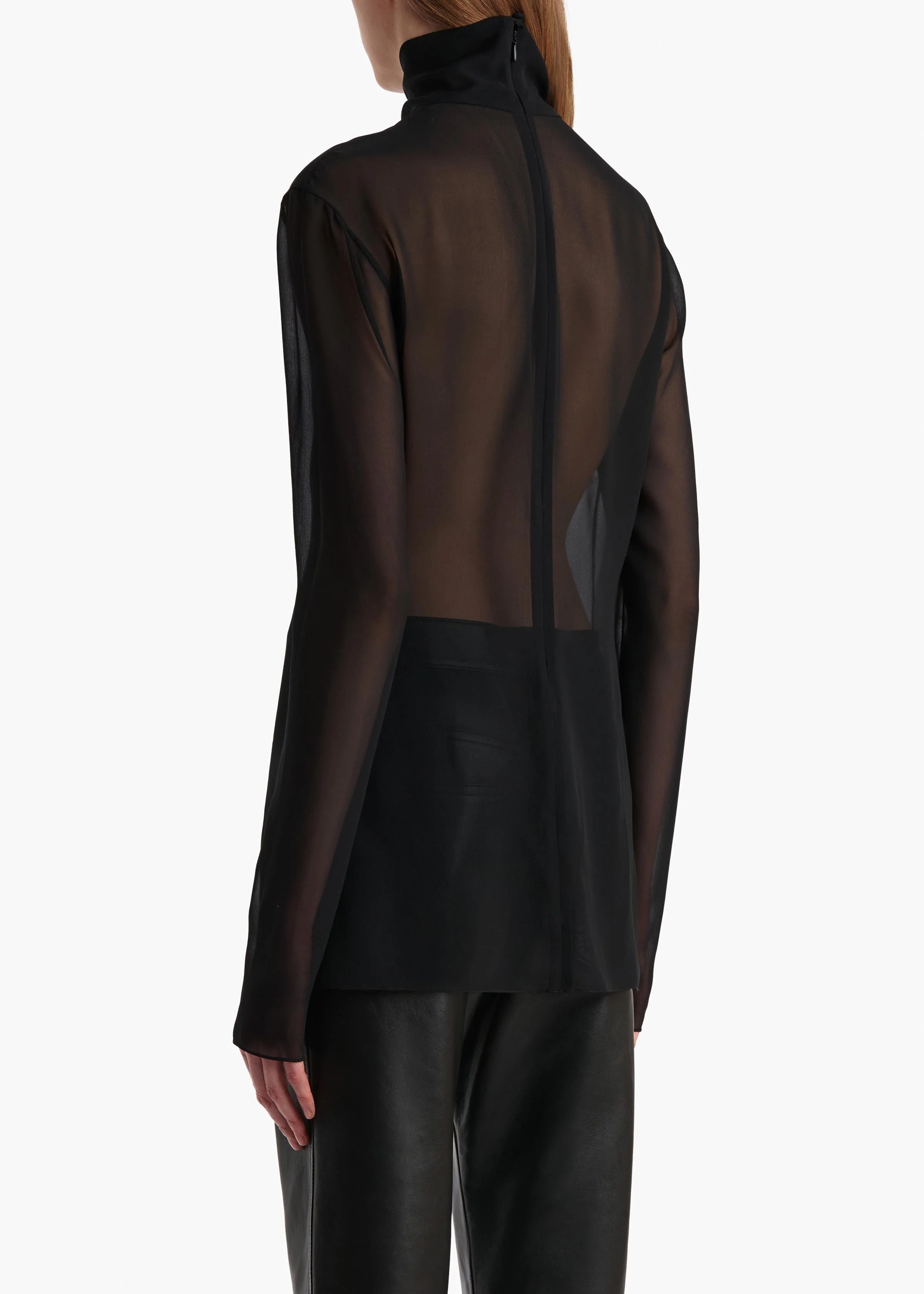 Khaite - Isidora Top in Black - Image 4