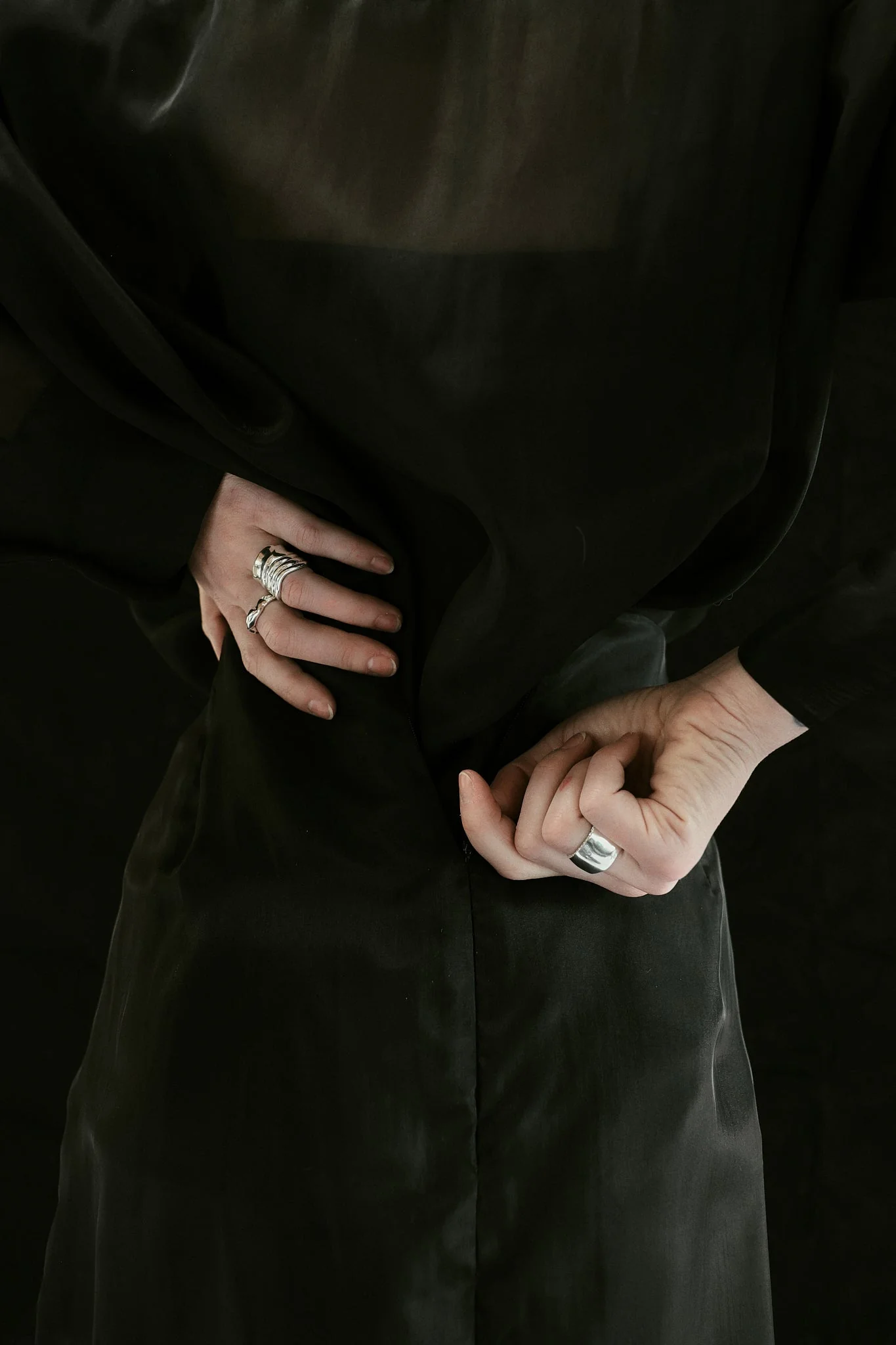 Kinn - Isla Ear Cuff/Ring Silver - Image 5