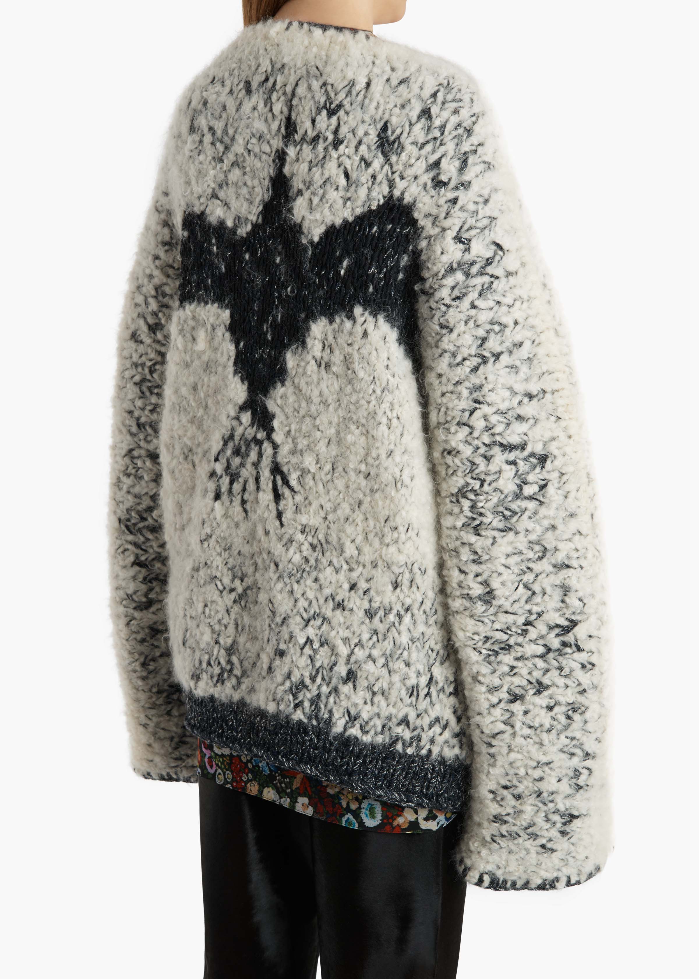 Khaite - Jack Cardigan in Black and Glaze - Image 13