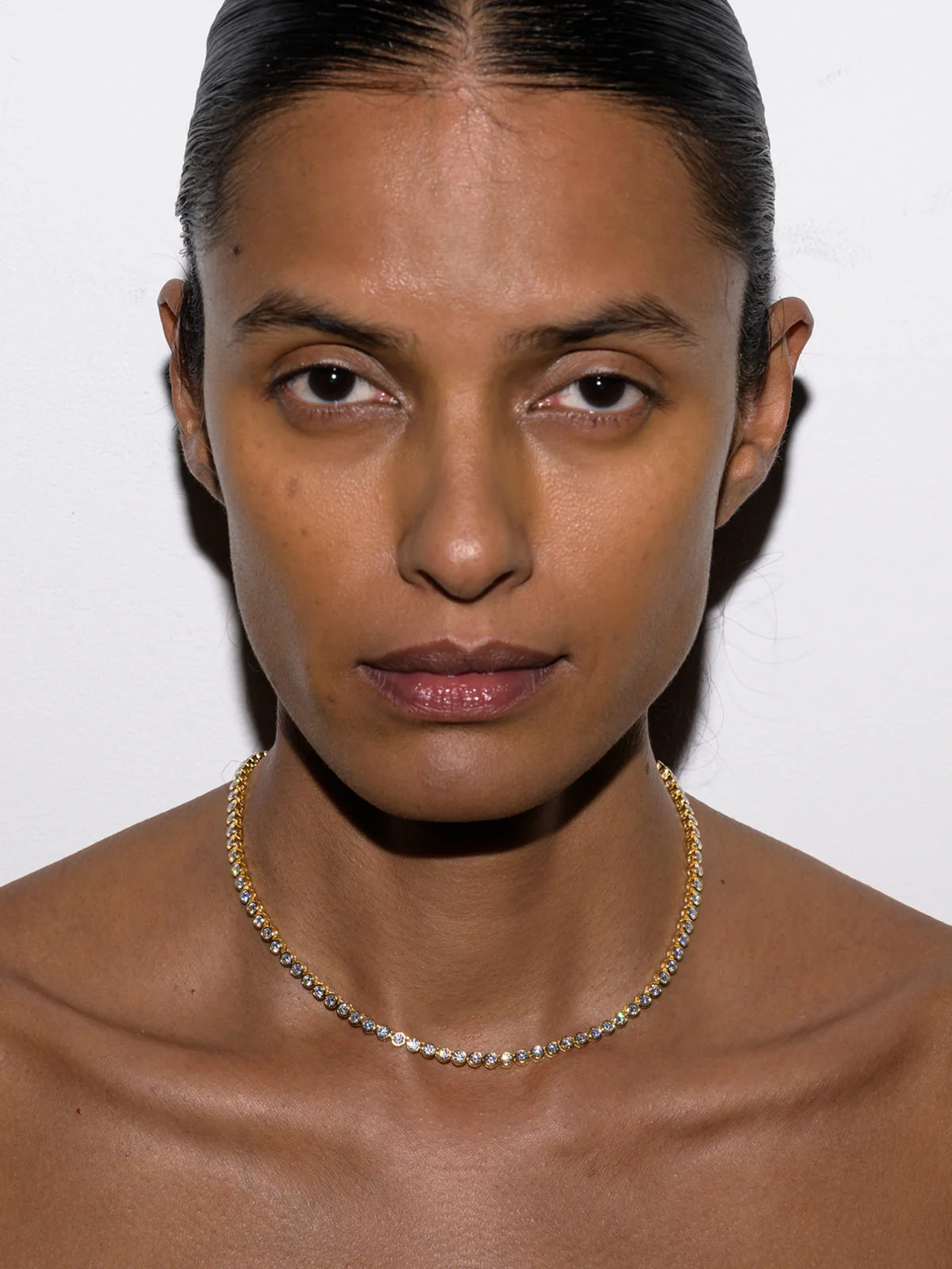 Dorsey - JAMES BEZEL RIVIÈRE NECKLACE IN MOISSANITE - Image 5