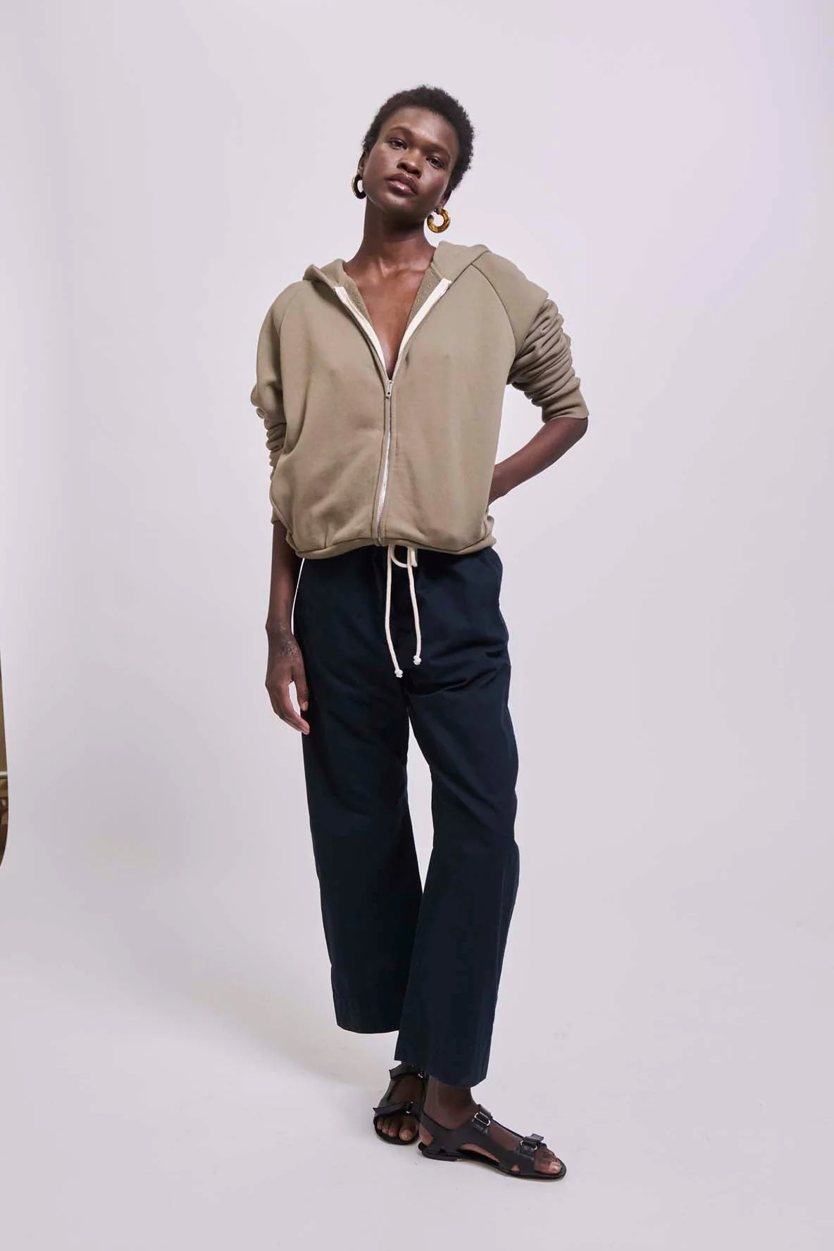 Jamie Haller - The Bird Hoodie in Loden - Image 4